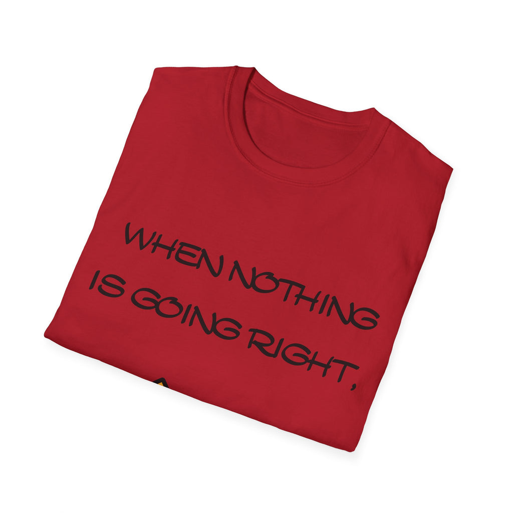 Make a Left Unisex Softstyle T-Shirt