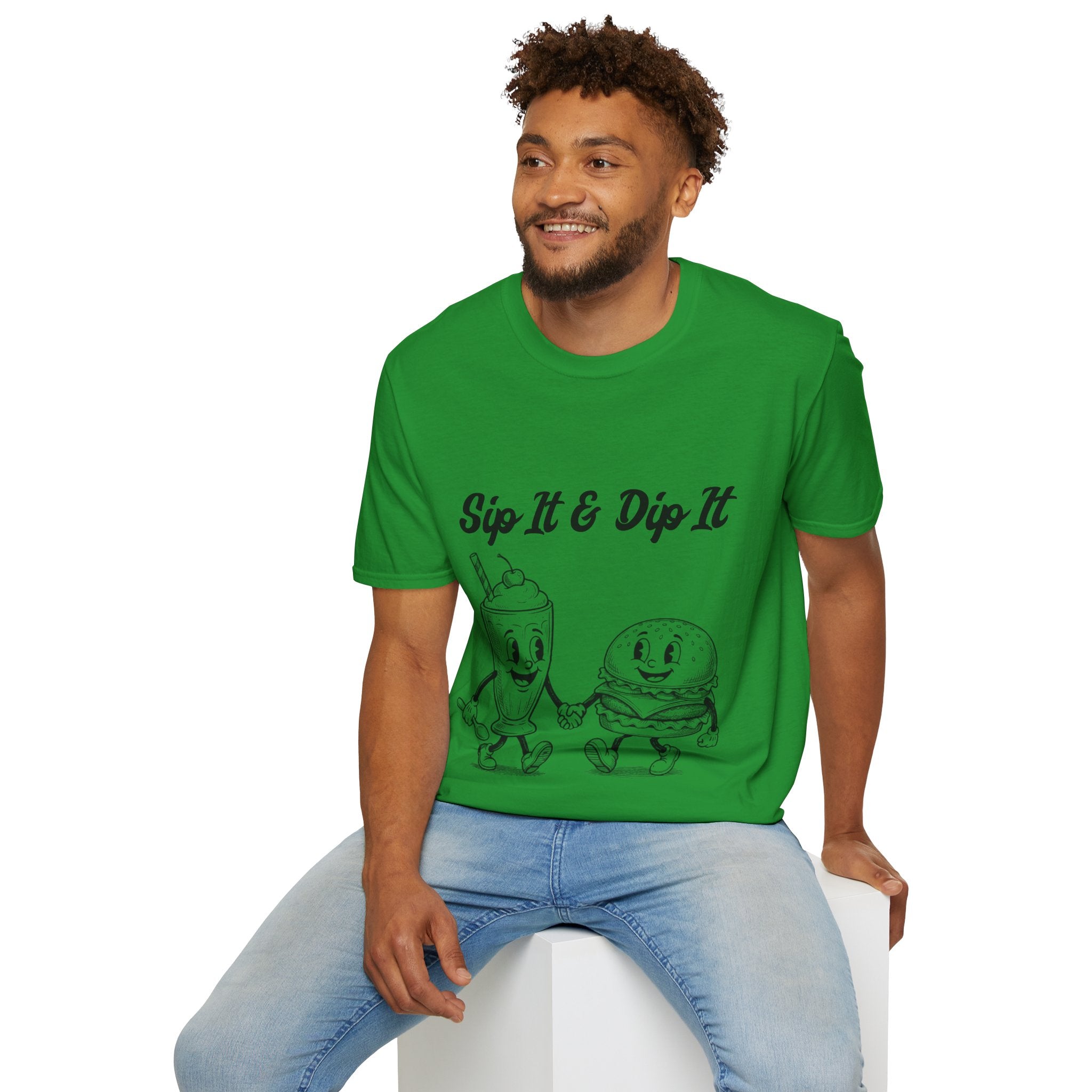 Sip it & Dip It Unisex Softstyle T-Shirt