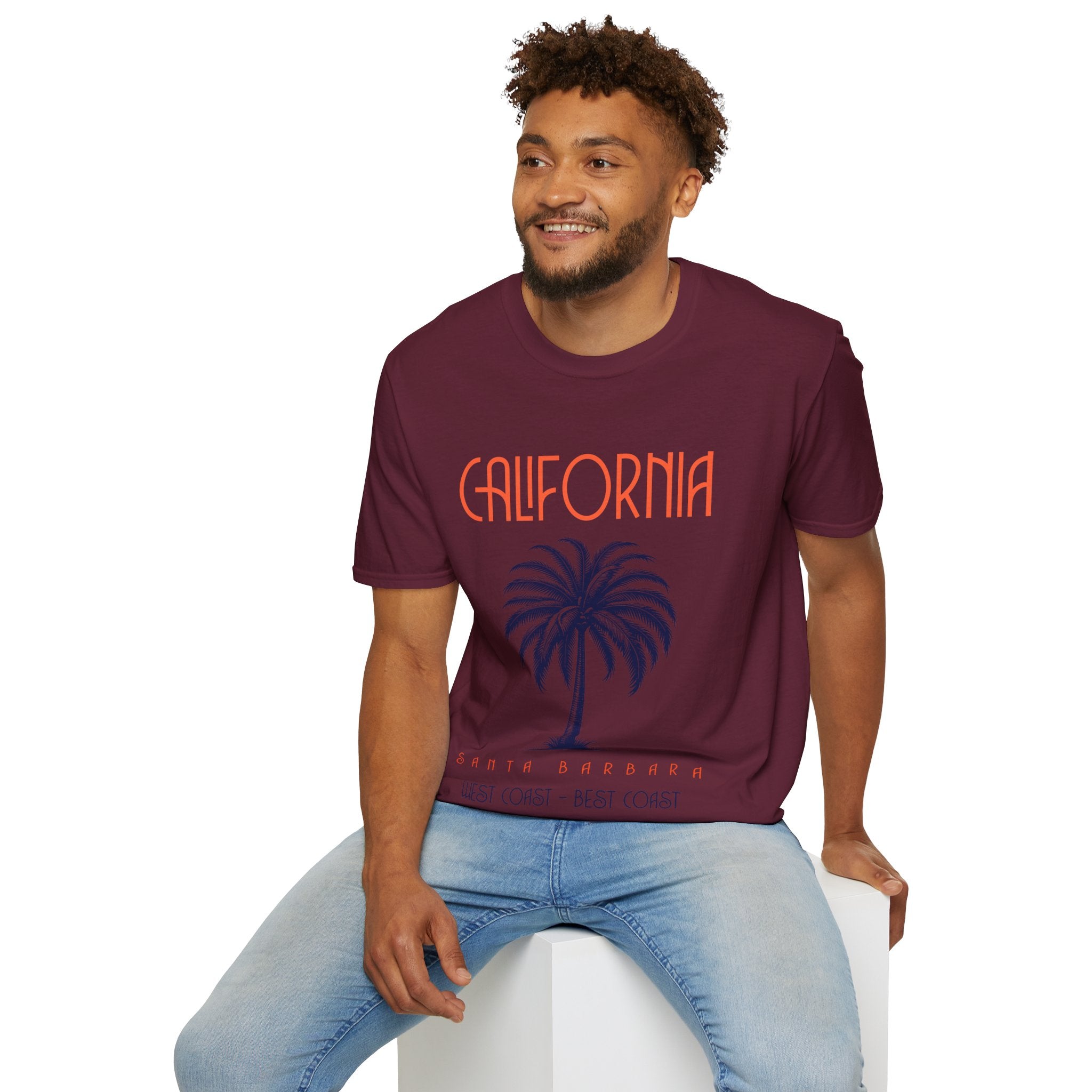 California Best Coast Unisex Softstyle T-Shirt