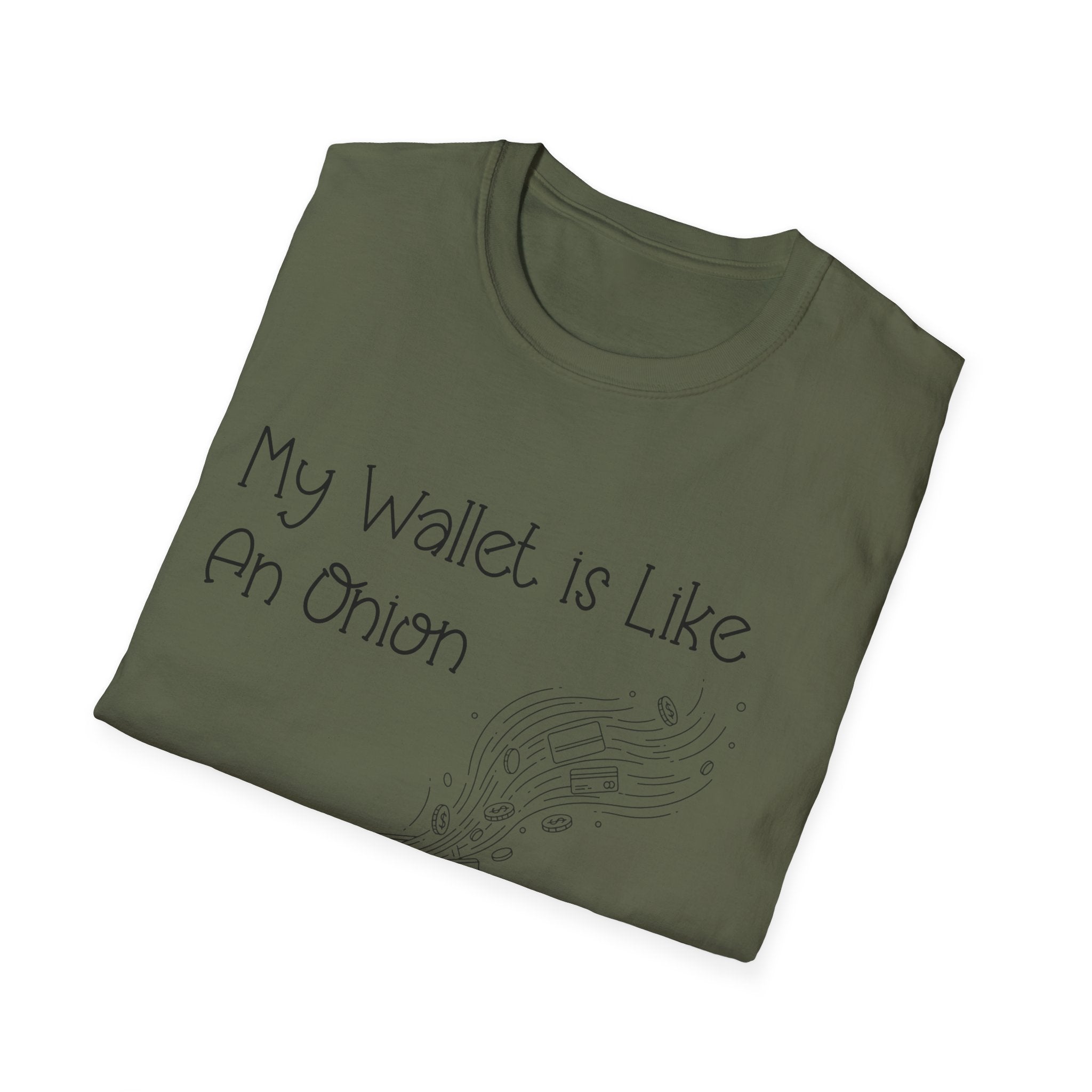 Onion Wallet Unisex Softstyle T-Shirt