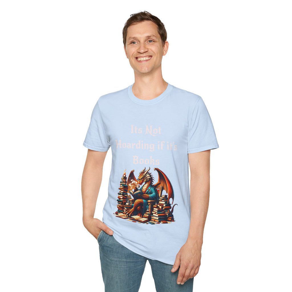 Hoarding Books Unisex Softstyle T-Shirt