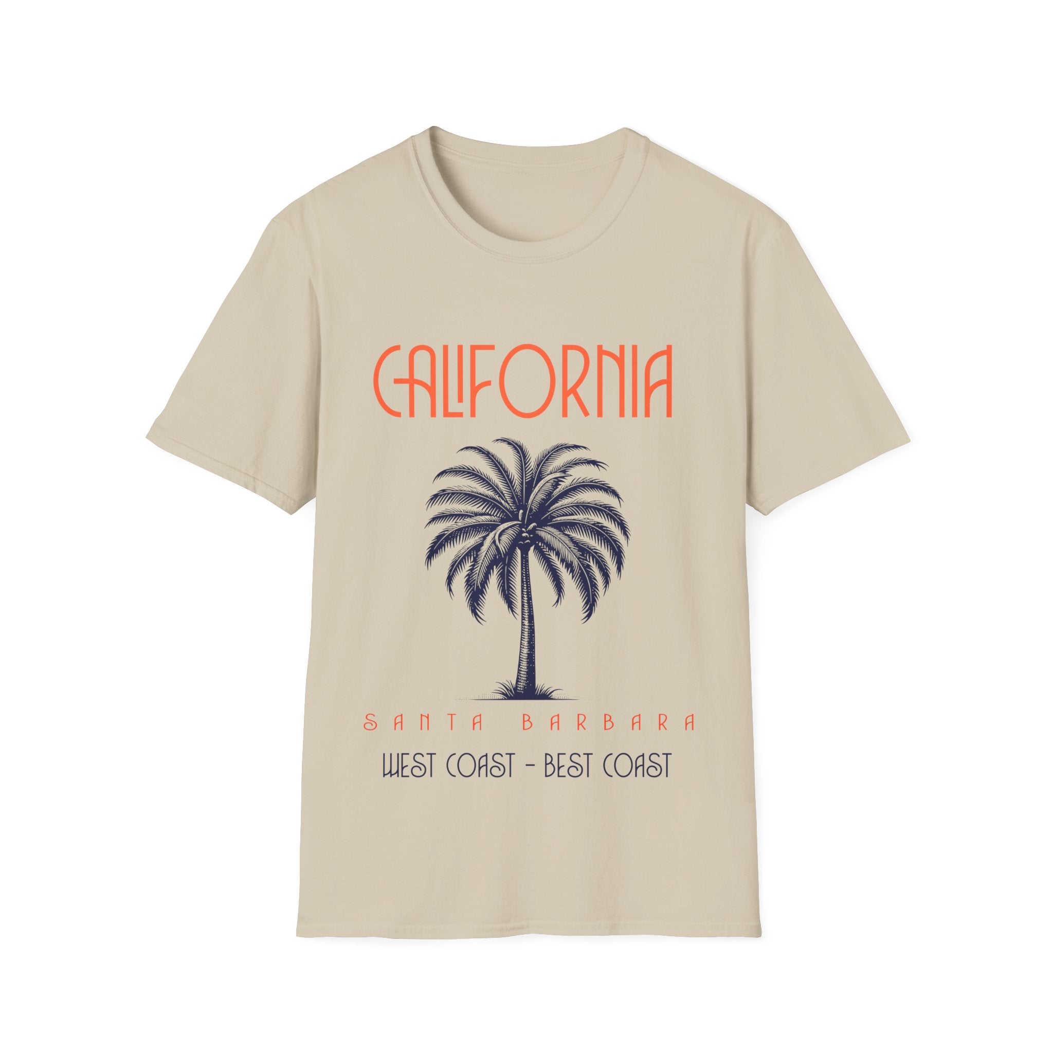 California Best Coast Unisex Softstyle T-Shirt
