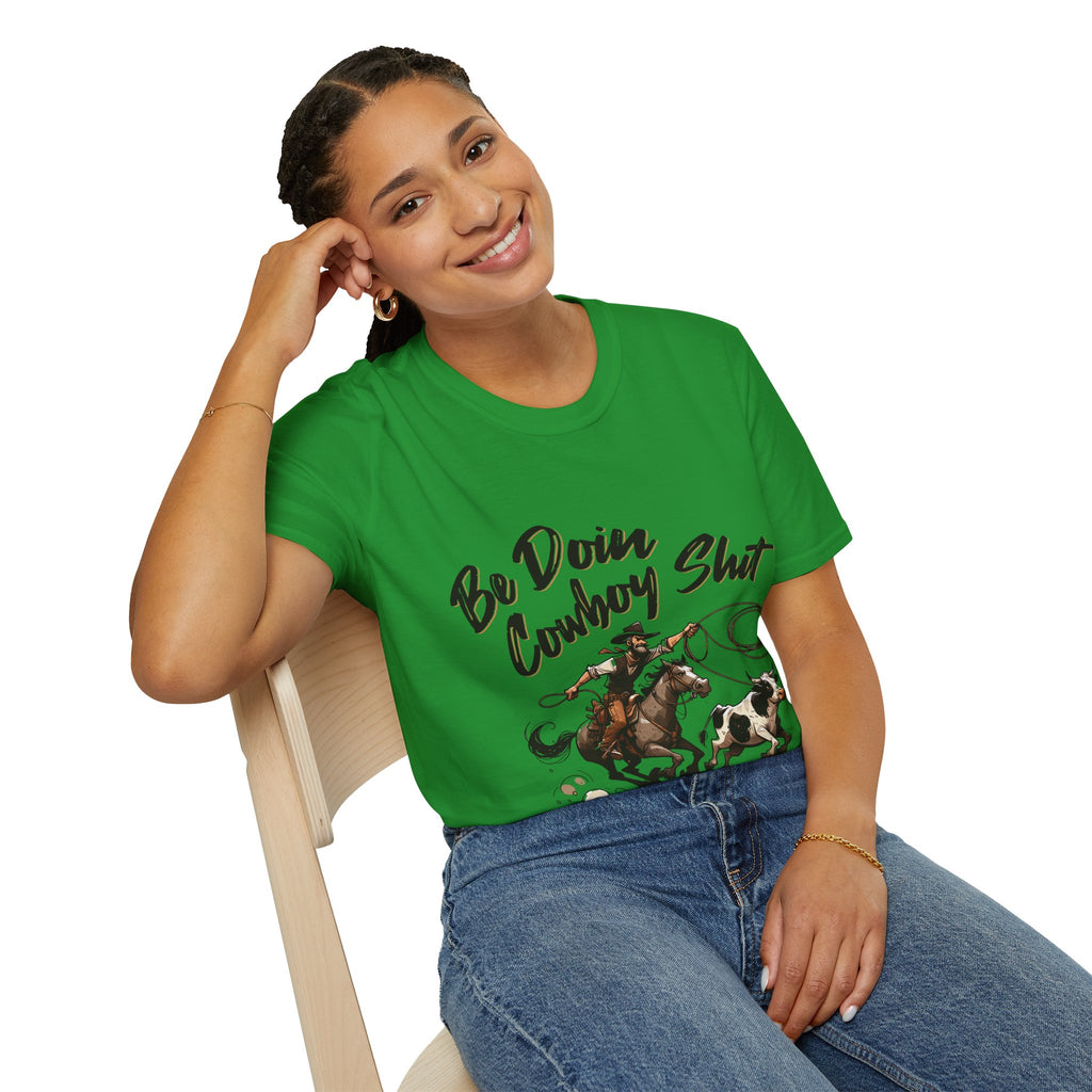 Cowboy Shit Unisex Softstyle T-Shirt