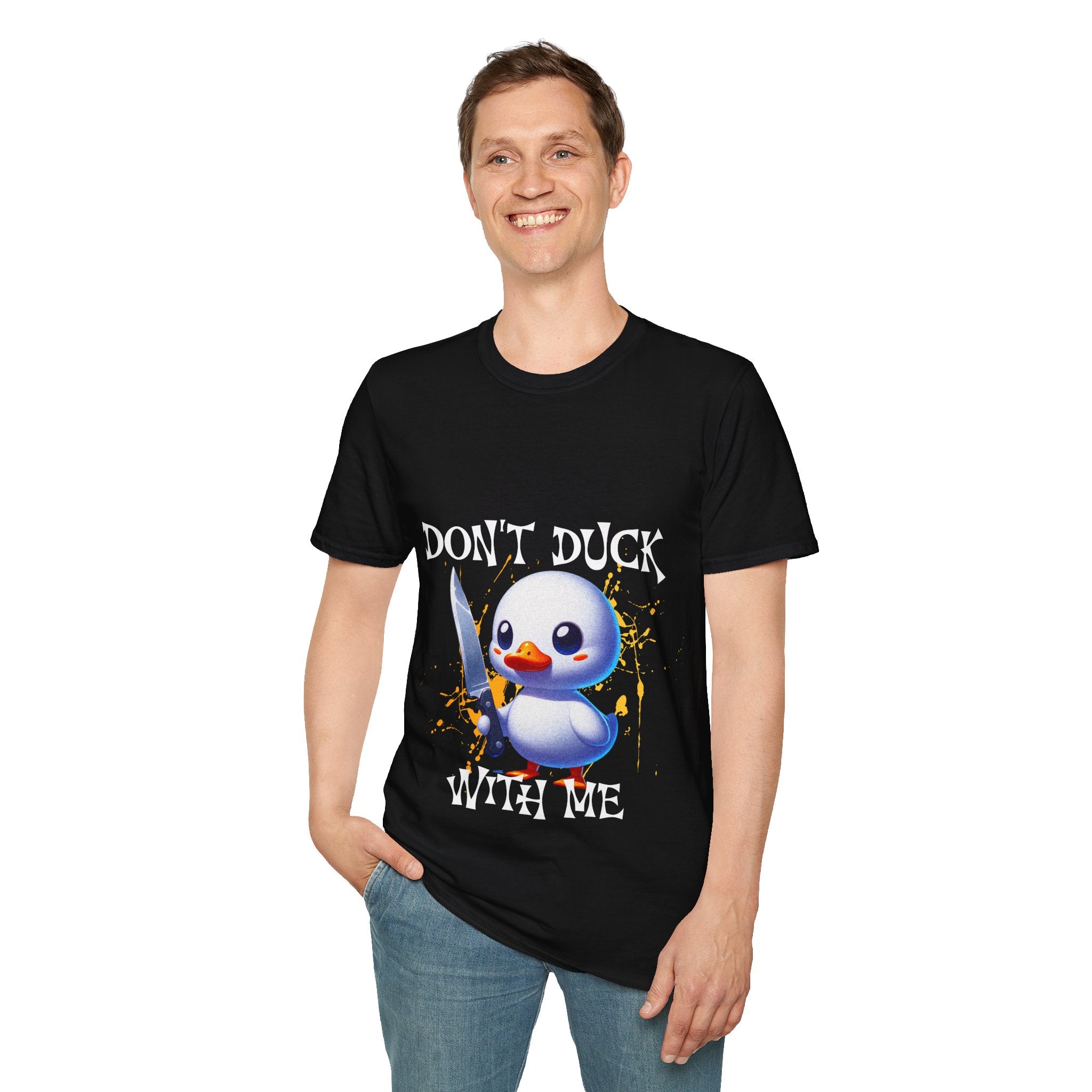 Dont Duck With Me Unisex Softstyle T-Shirt