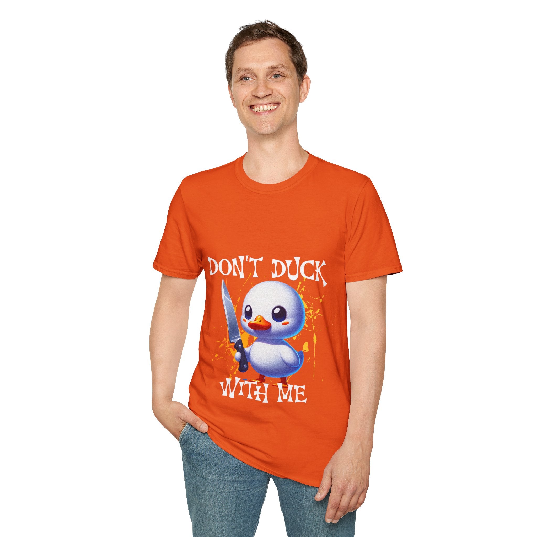 Dont Duck With Me Unisex Softstyle T-Shirt
