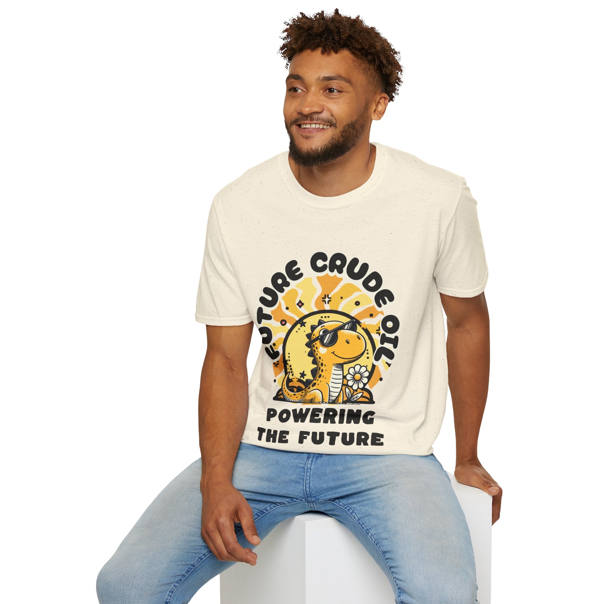 Future Crude Unisex Softstyle T-Shirt