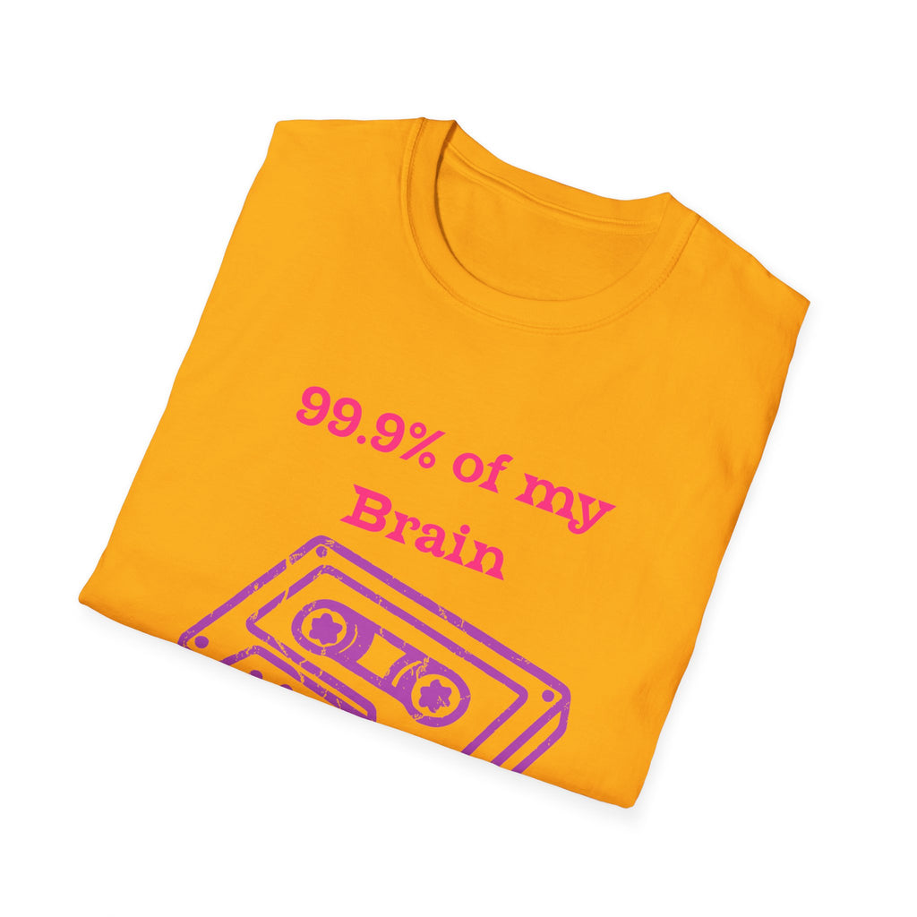 99.9% Lyrics Unisex Softstyle T-Shirt