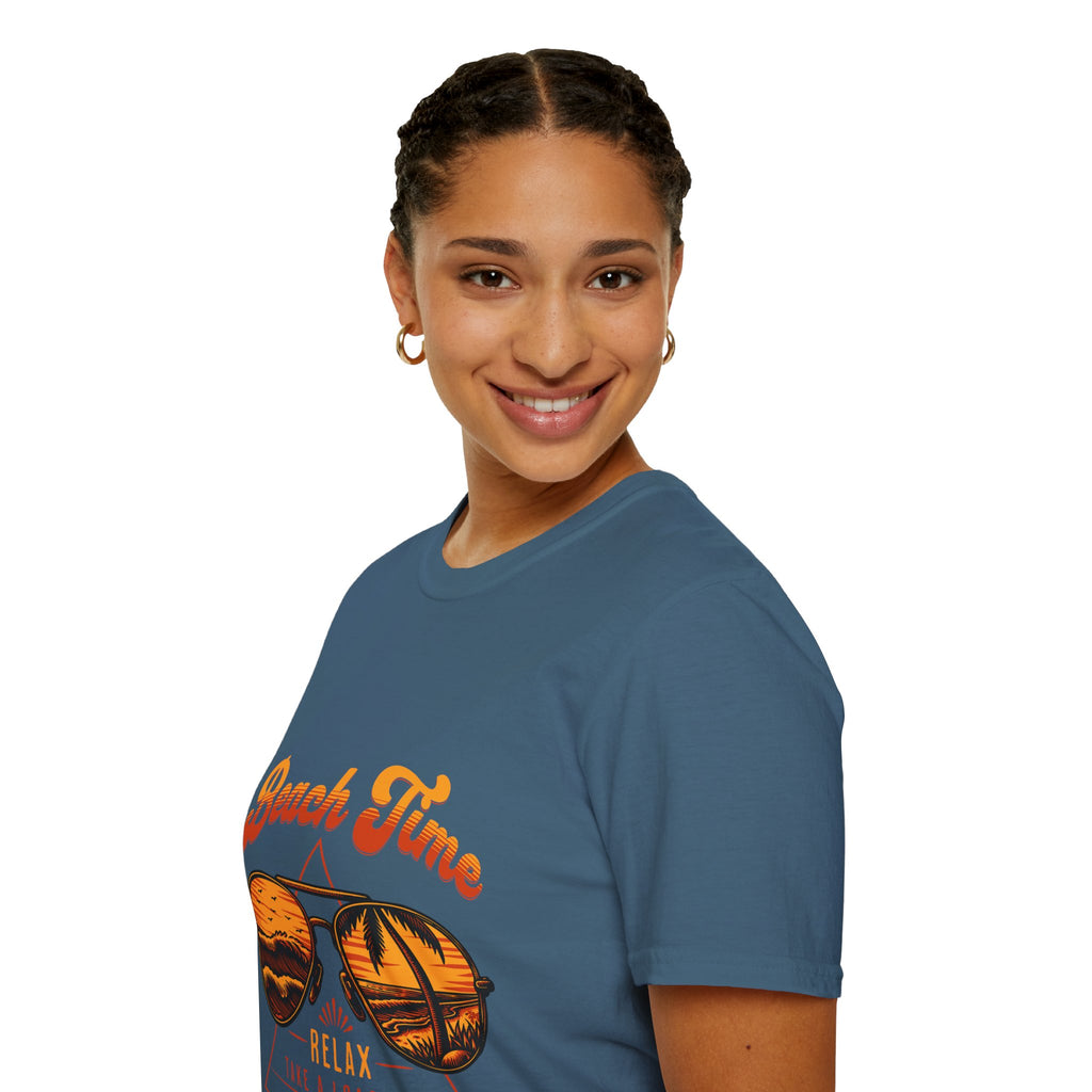Beach Time Unisex Softstyle T-Shirt