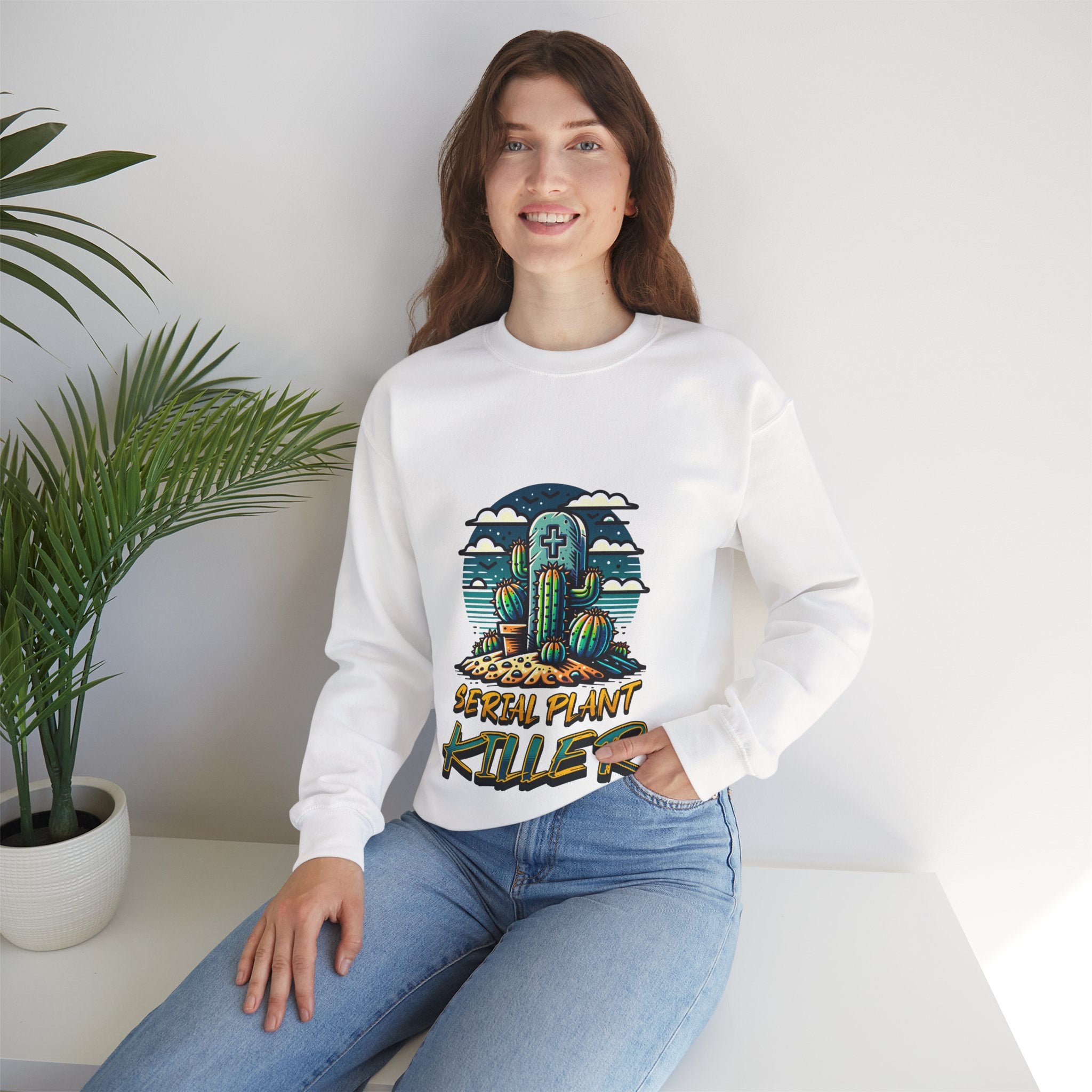 Serial Killer Unisex Heavy Blend™ Crewneck Sweatshirt