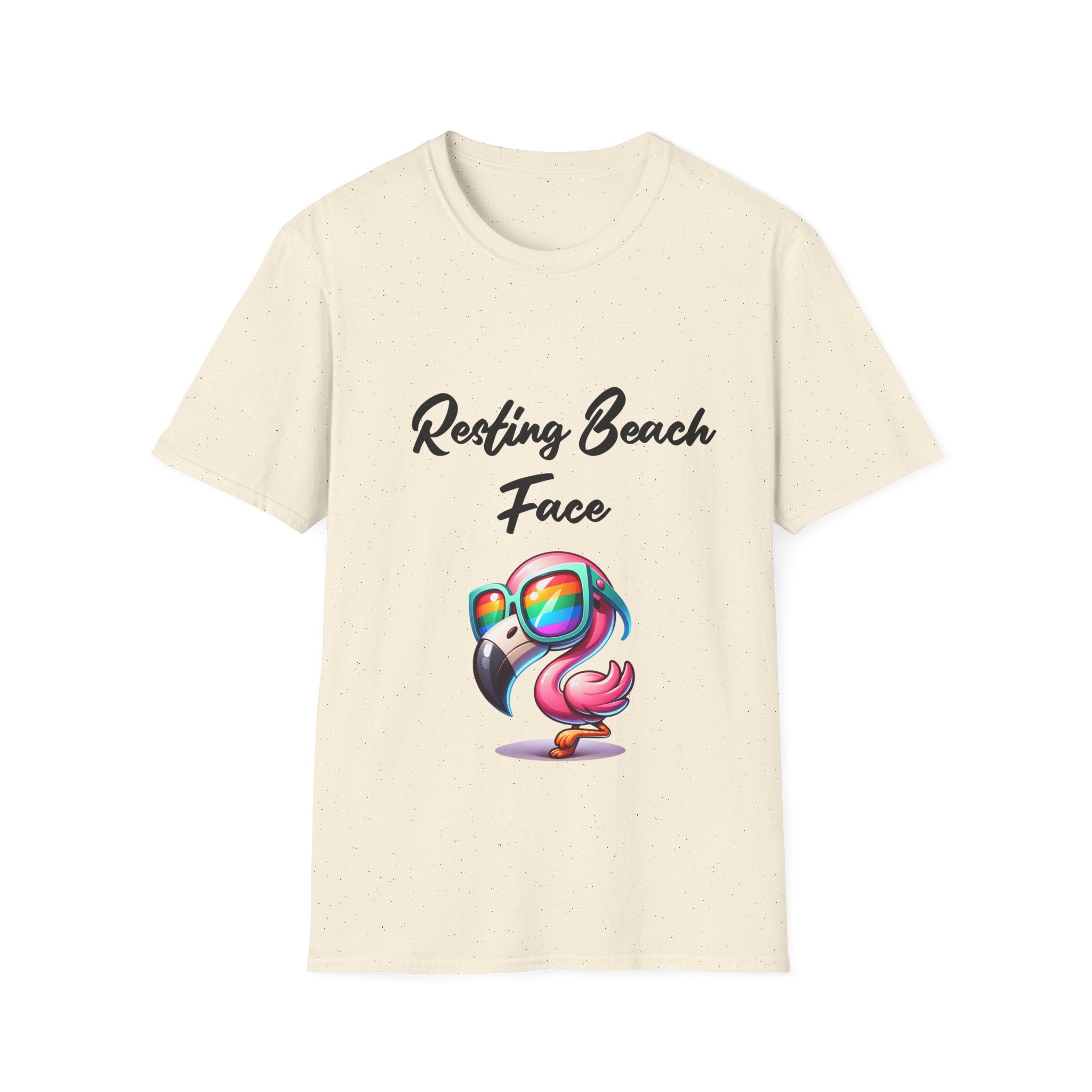 Beach Face Unisex Softstyle T-Shirt