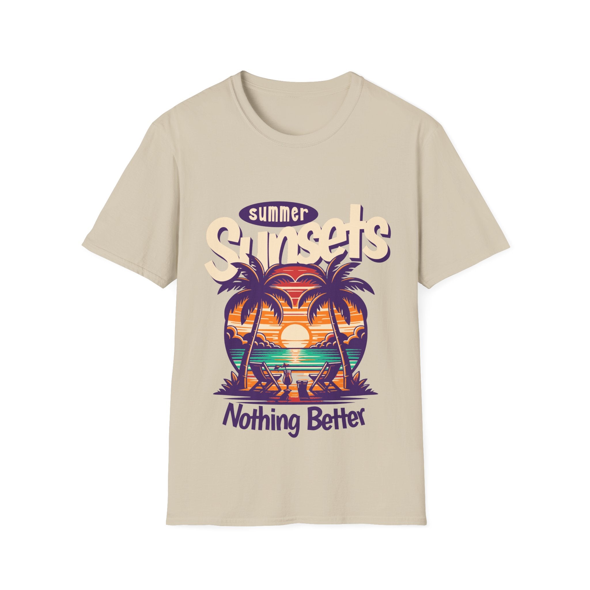 Summer Sunsets Unisex Softstyle T-Shirt