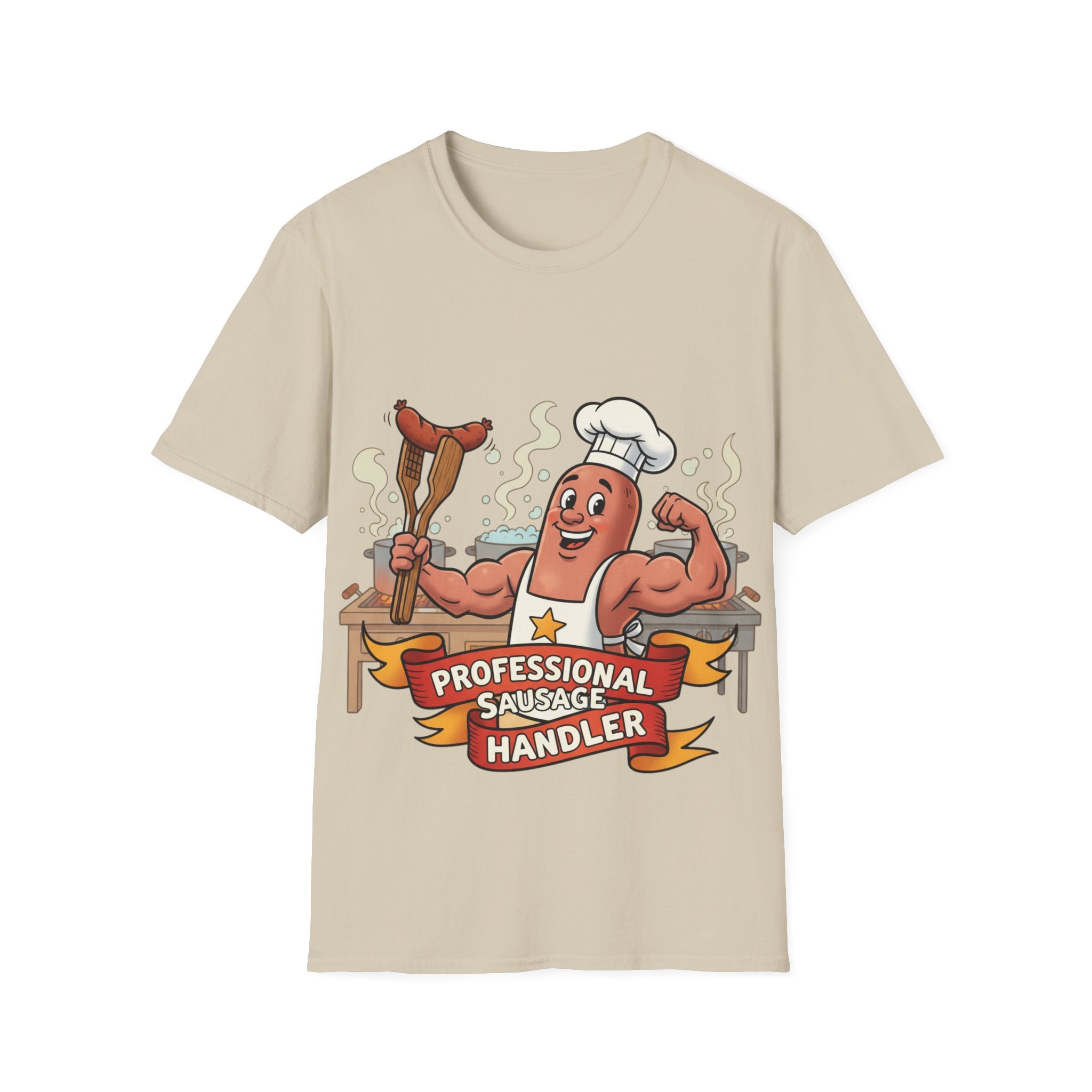 Sausage Handler Unisex Softstyle T-Shirt