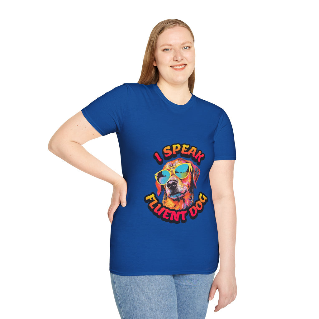 Fluent Dog Unisex Softstyle T-Shirt