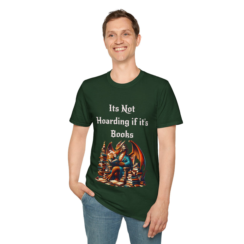 Hoarding Books Unisex Softstyle T-Shirt