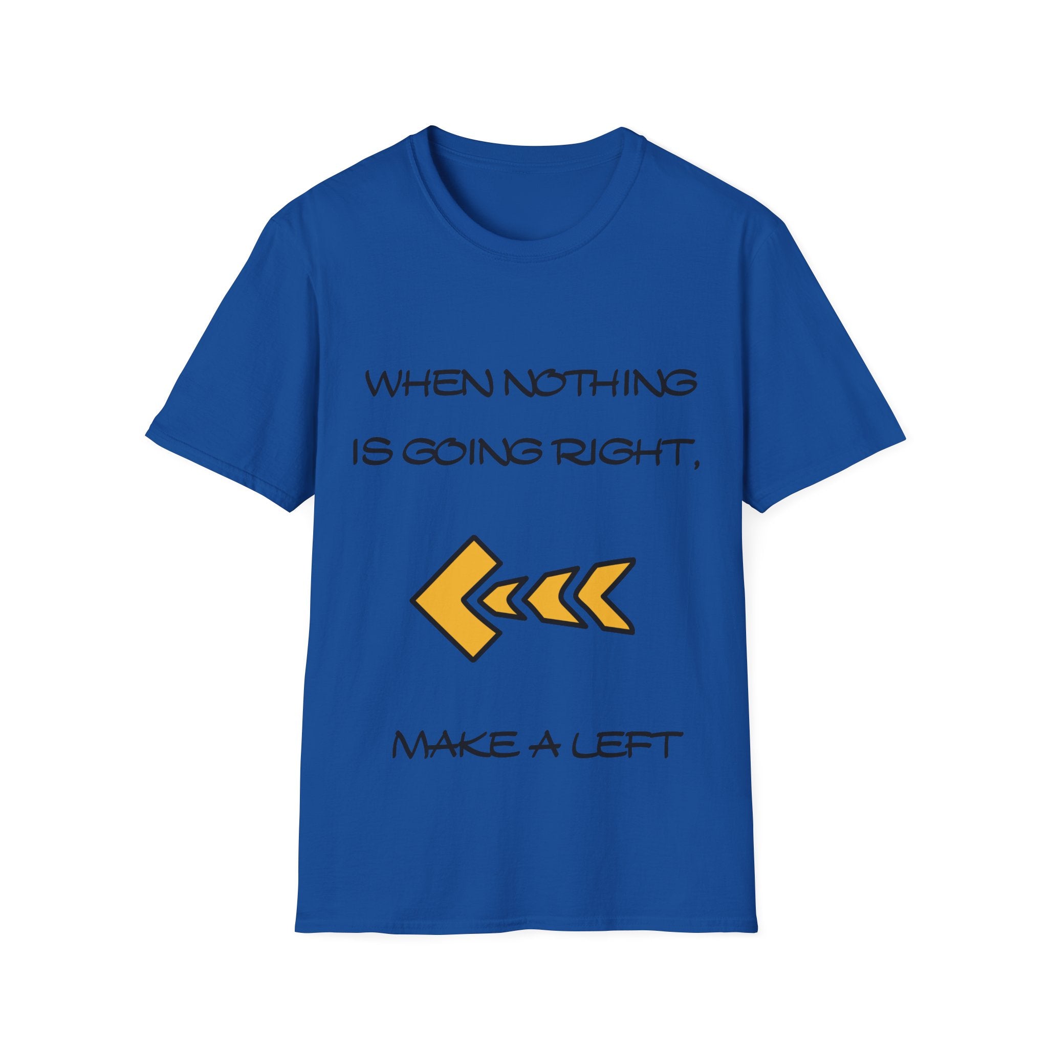 Make a Left Unisex Softstyle T-Shirt