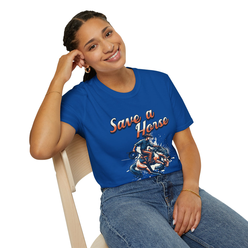Save a Horse Unisex Softstyle T-Shirt