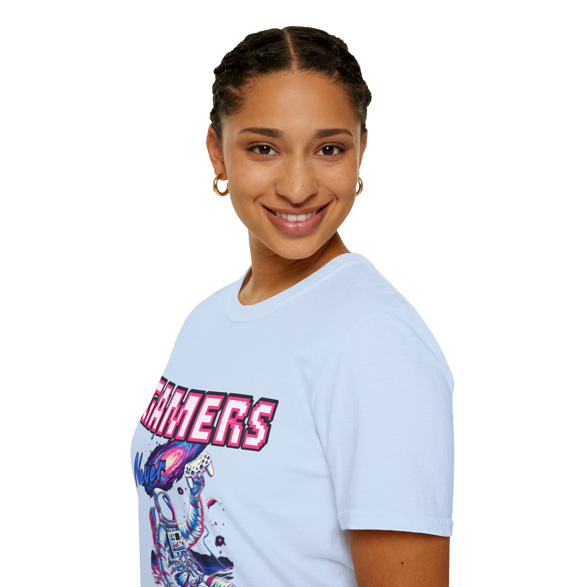 Gamers Never Sleep Unisex Softstyle T-Shirt
