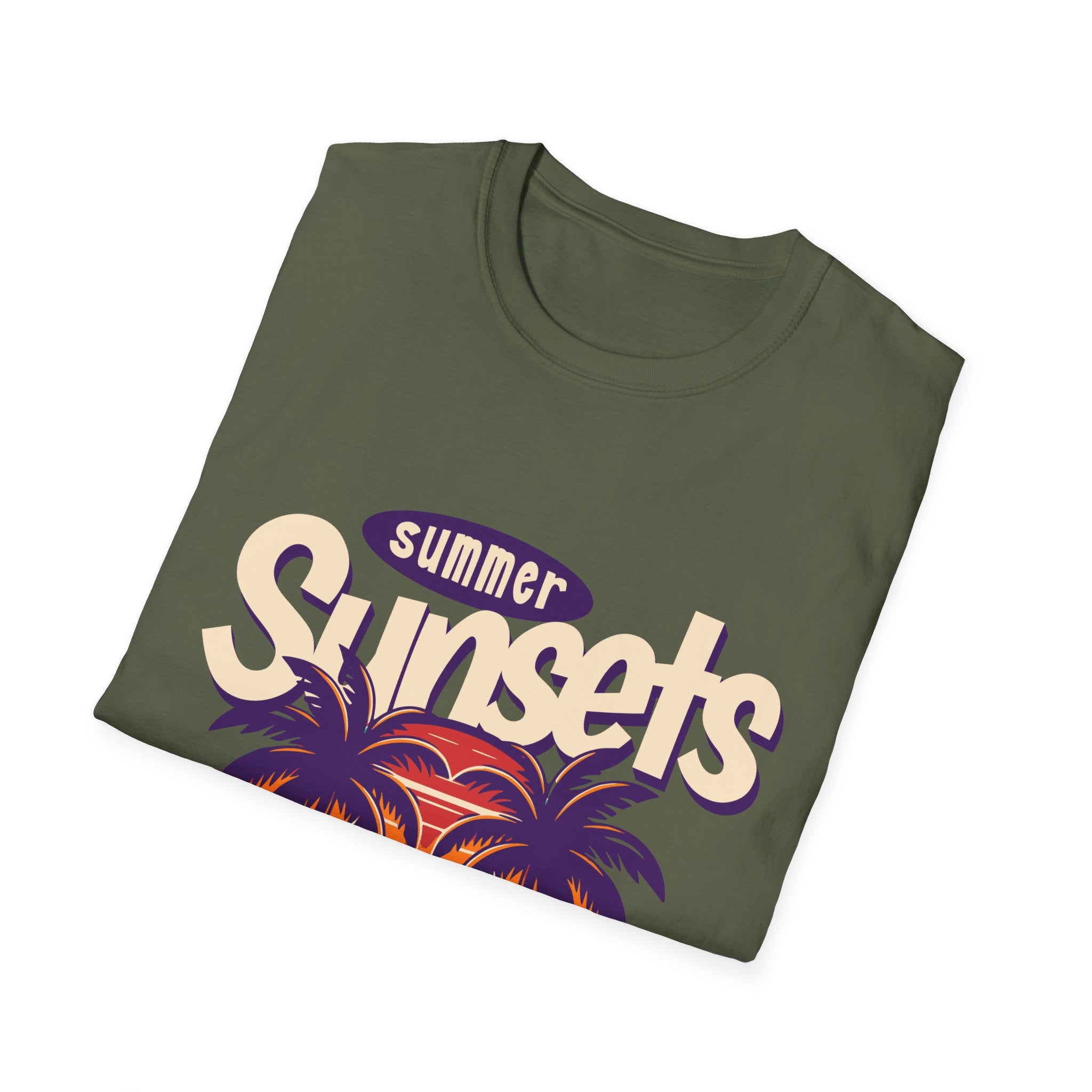 Summer Sunsets Unisex Softstyle T-Shirt