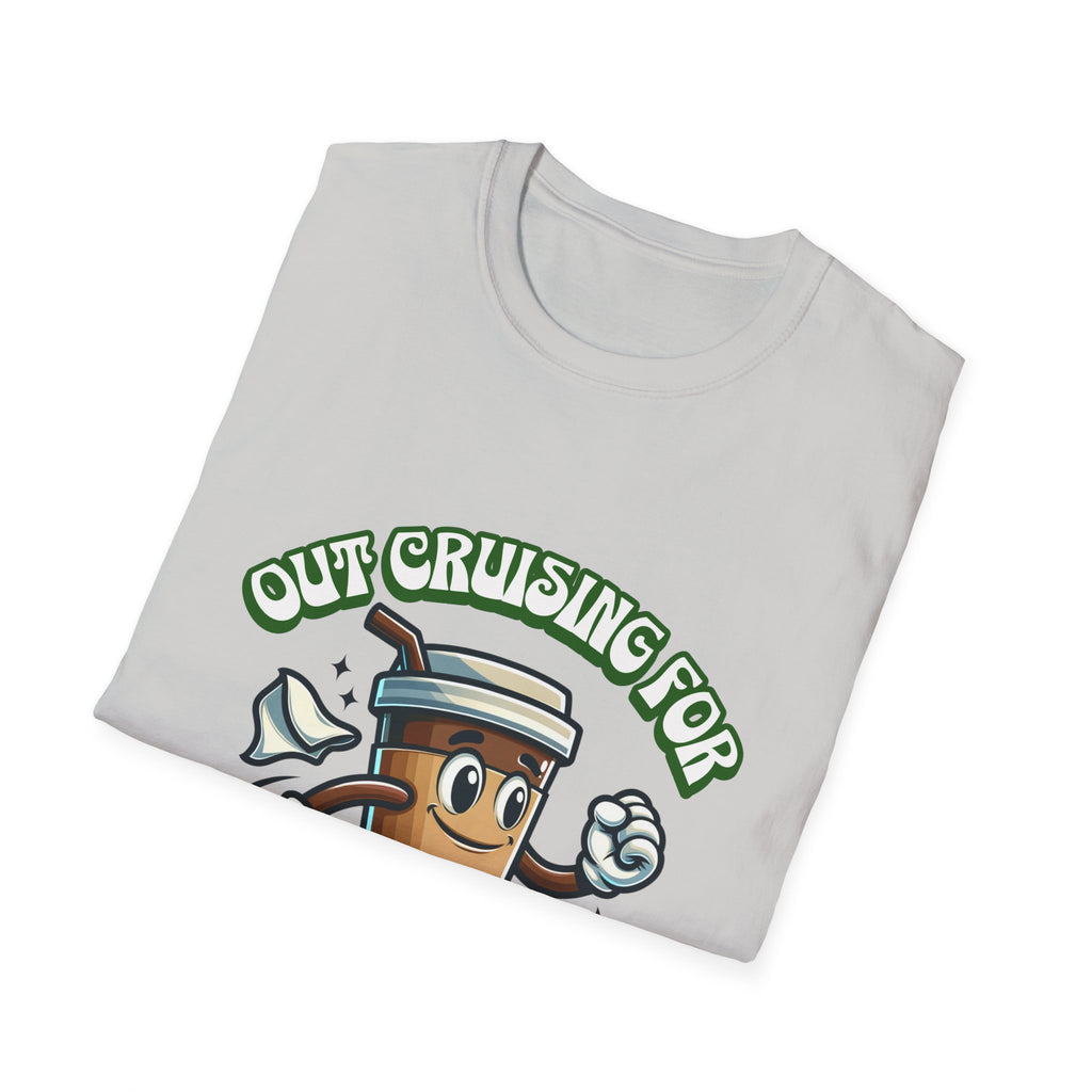 Cruising for Coffee Unisex Softstyle T-Shirt