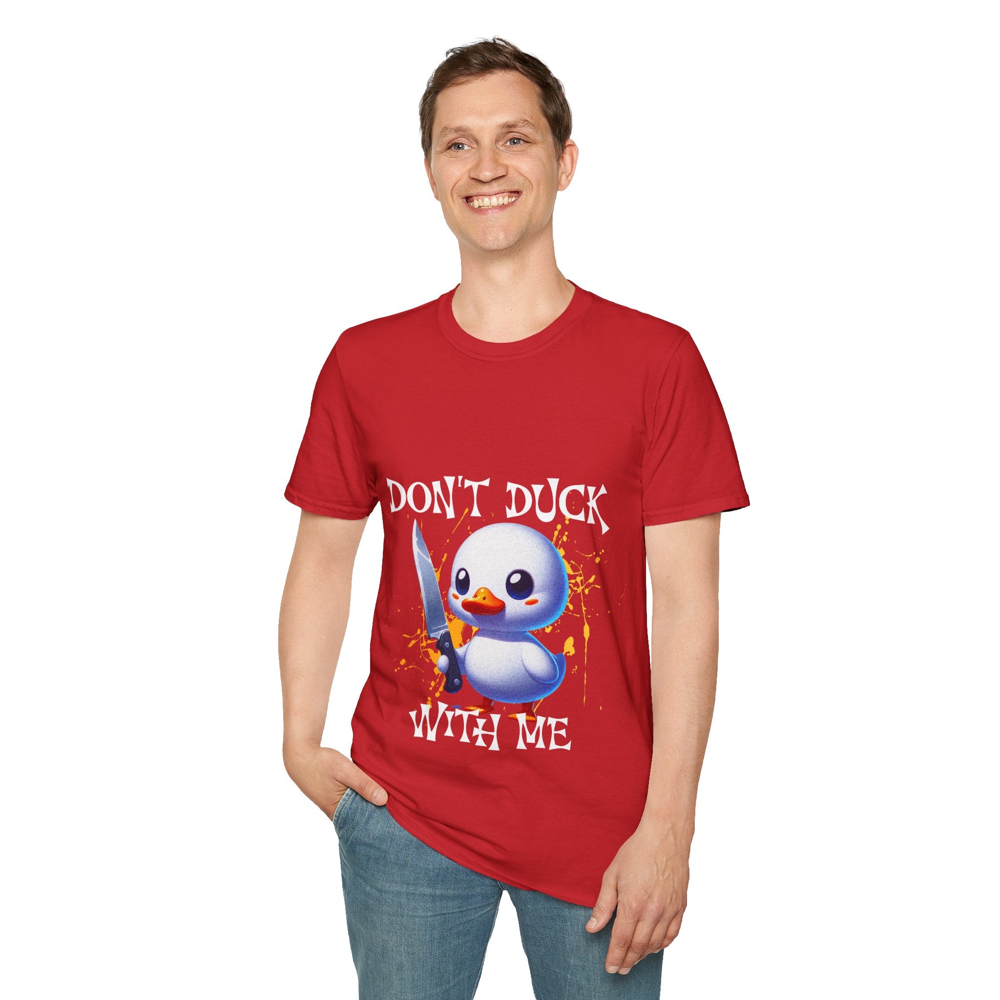 Dont Duck With Me Unisex Softstyle T-Shirt