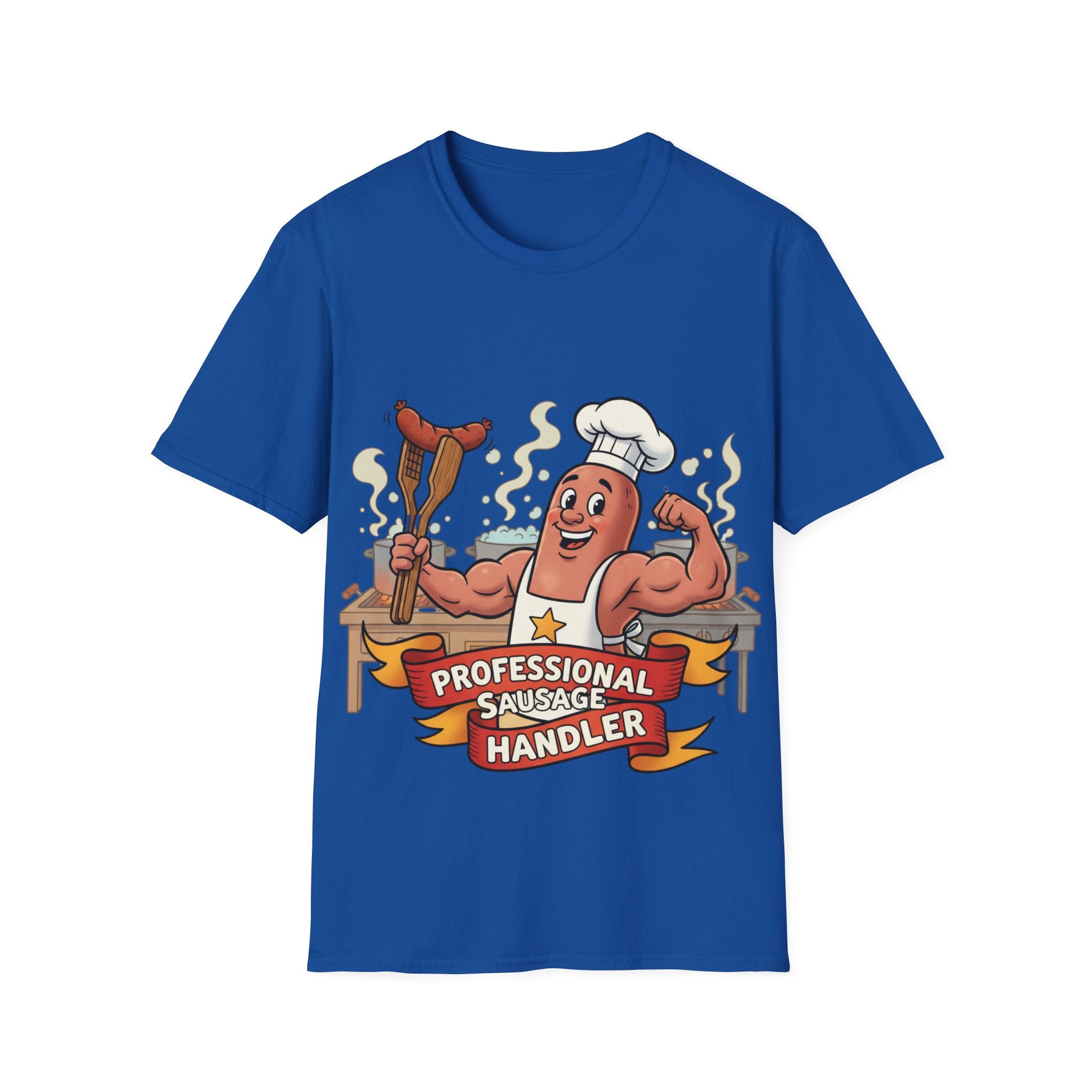 Sausage Handler Unisex Softstyle T-Shirt