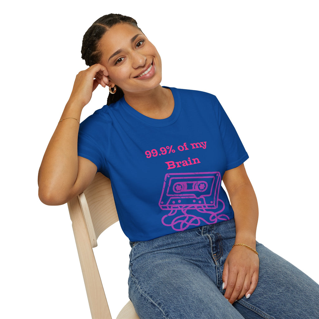 99.9% Lyrics Unisex Softstyle T-Shirt