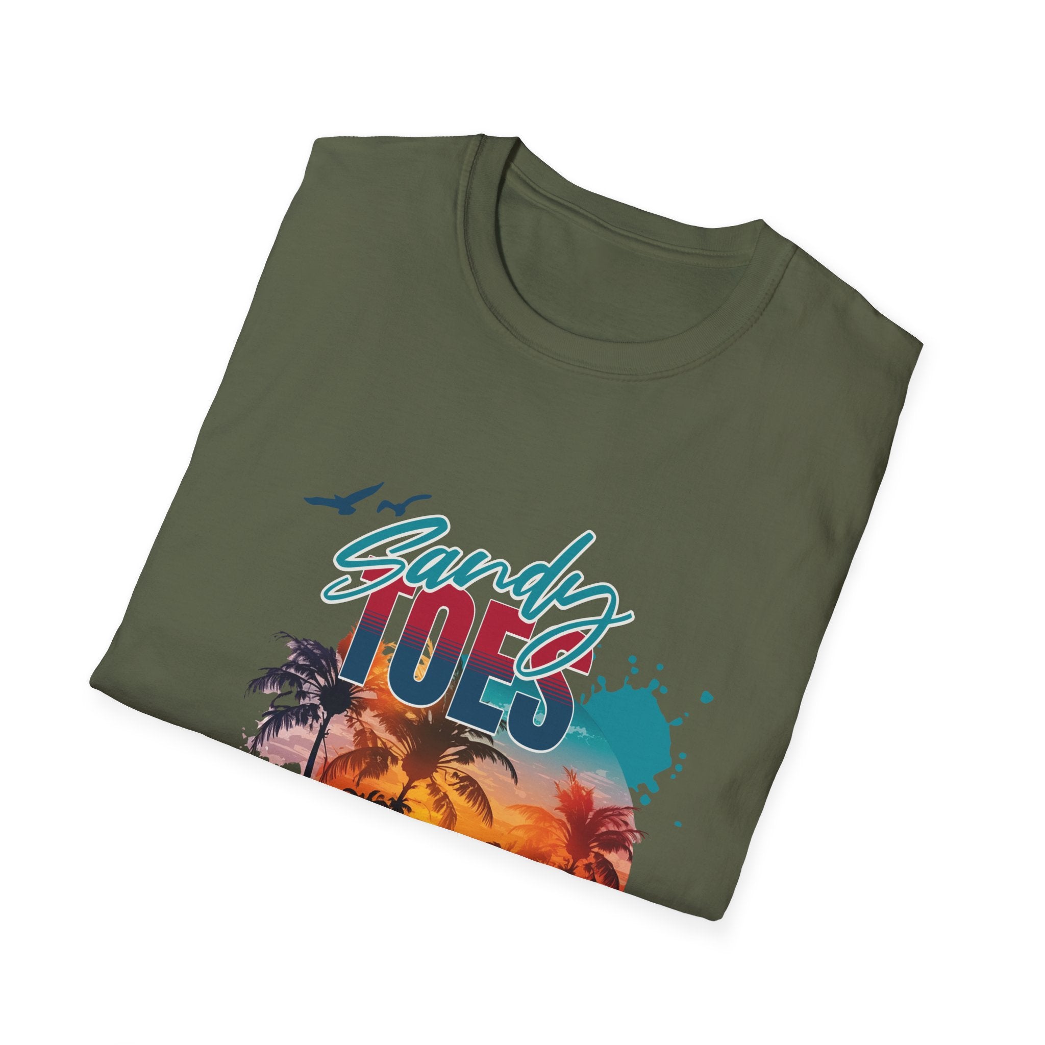 Sandy Toes Unisex Softstyle T-Shirt