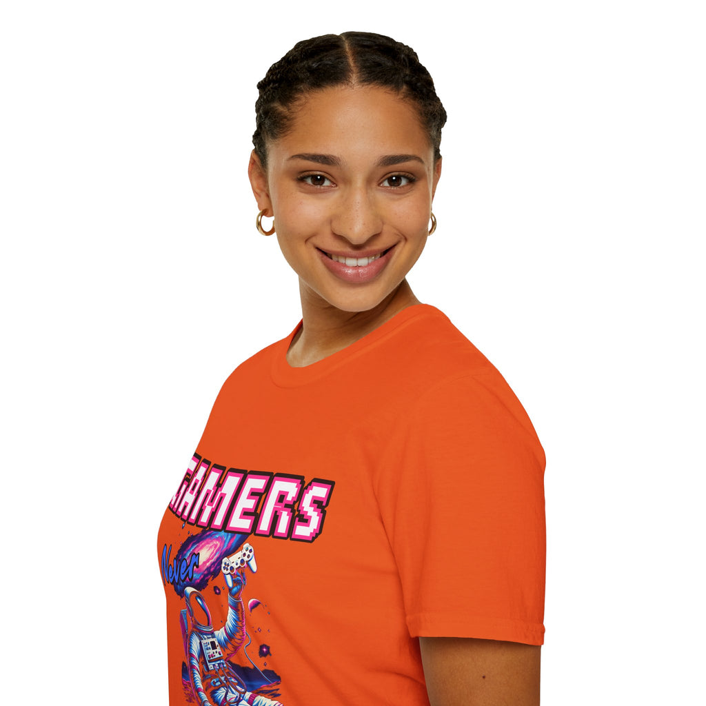 Gamers Never Sleep Unisex Softstyle T-Shirt
