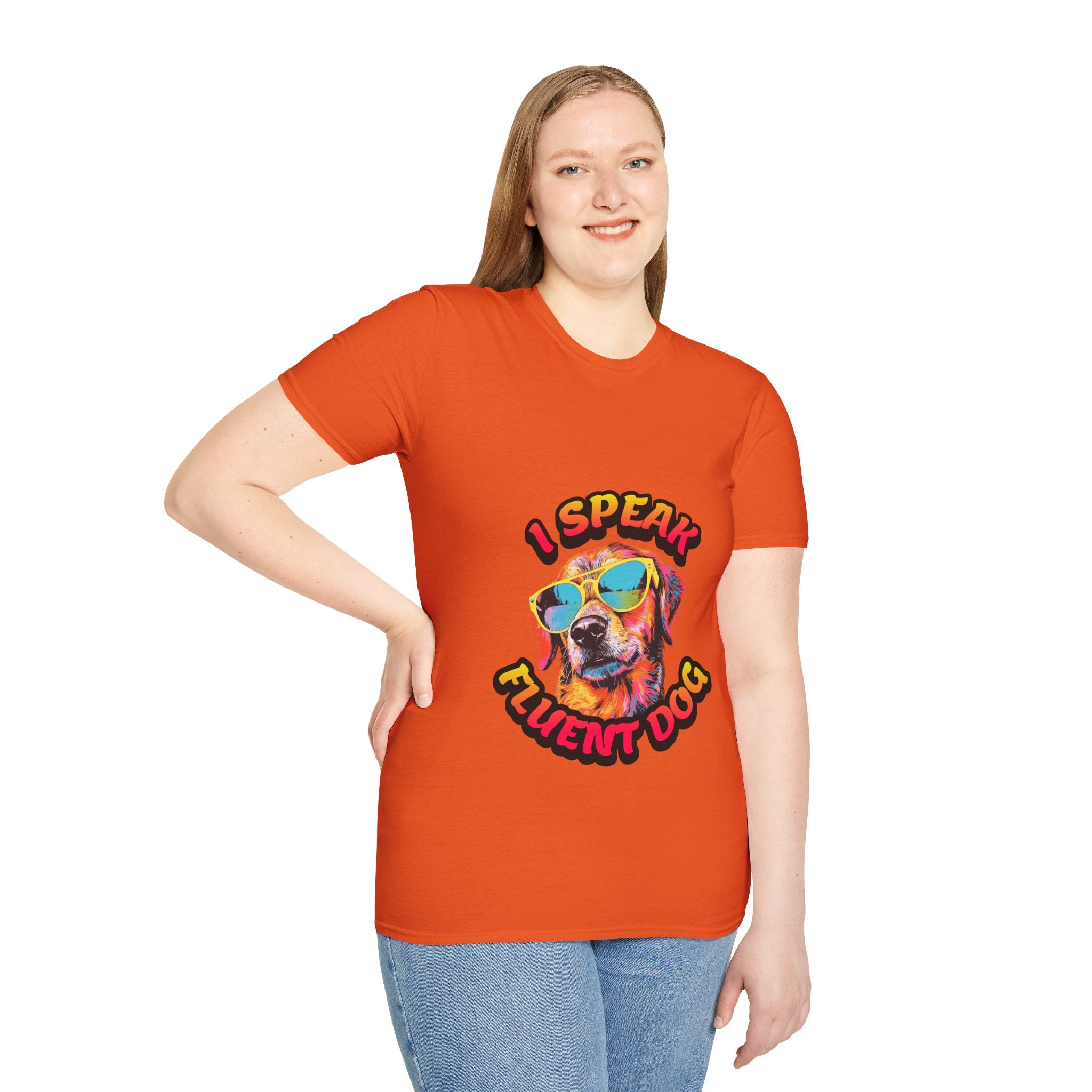 Fluent Dog Unisex Softstyle T-Shirt