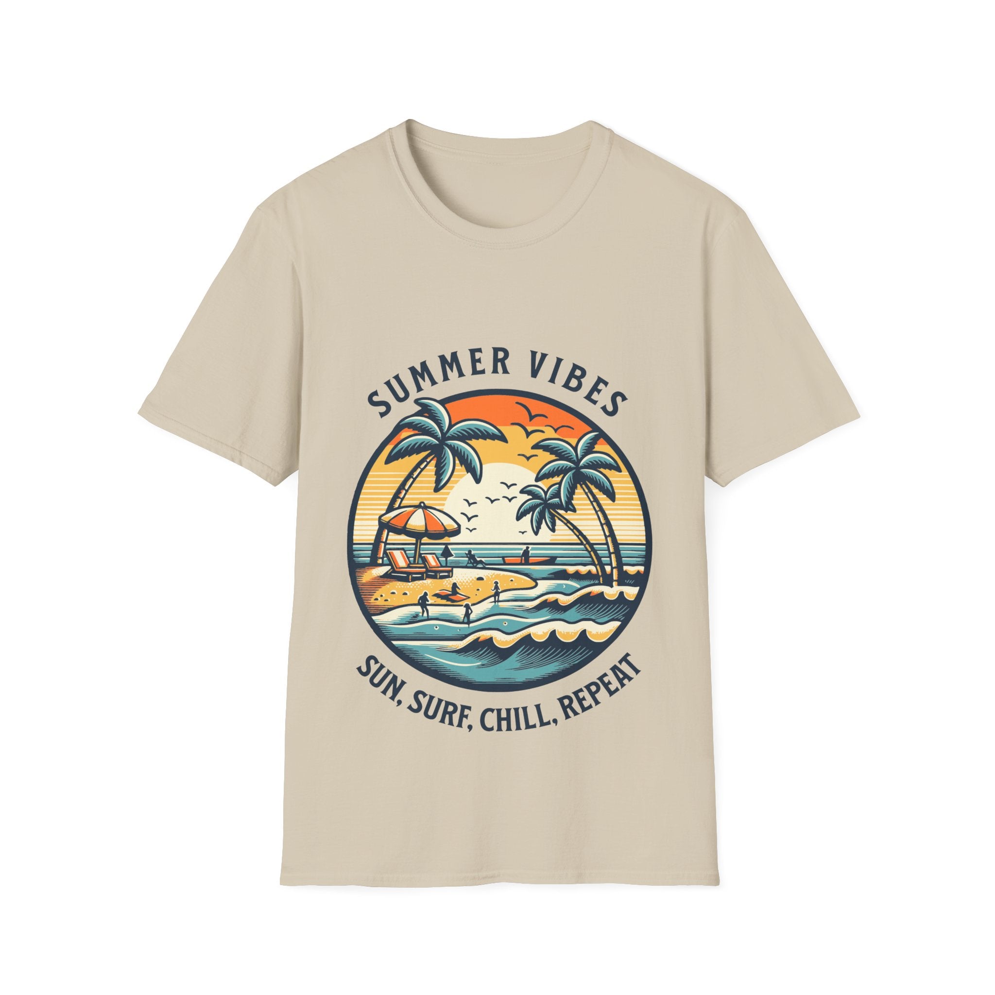 Summer Vibes Unisex Softstyle T-Shirt