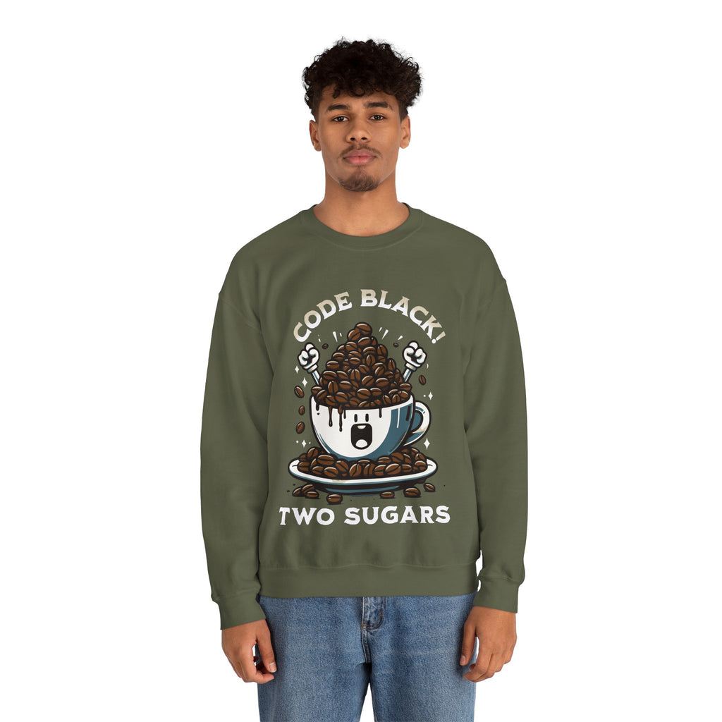 Code Black Unisex Heavy Blend™ Crewneck Sweatshirt