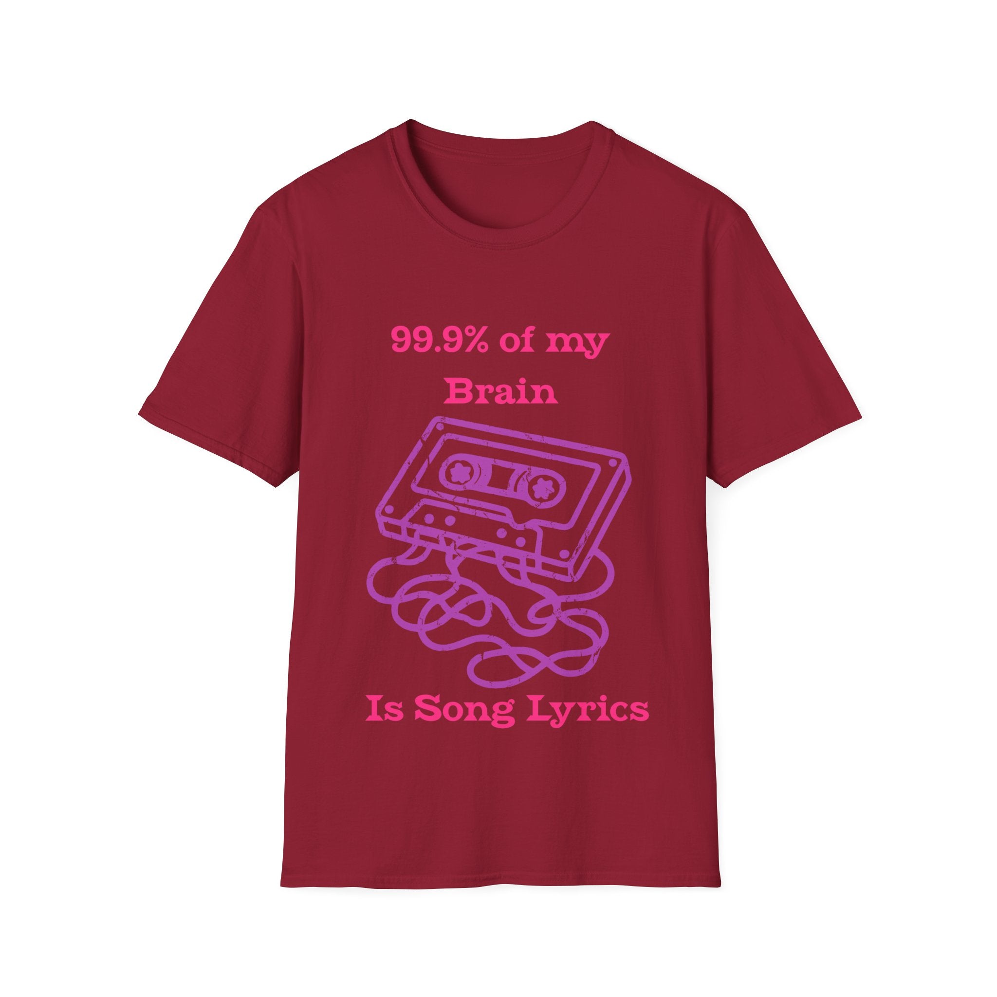 99.9% Lyrics Unisex Softstyle T-Shirt