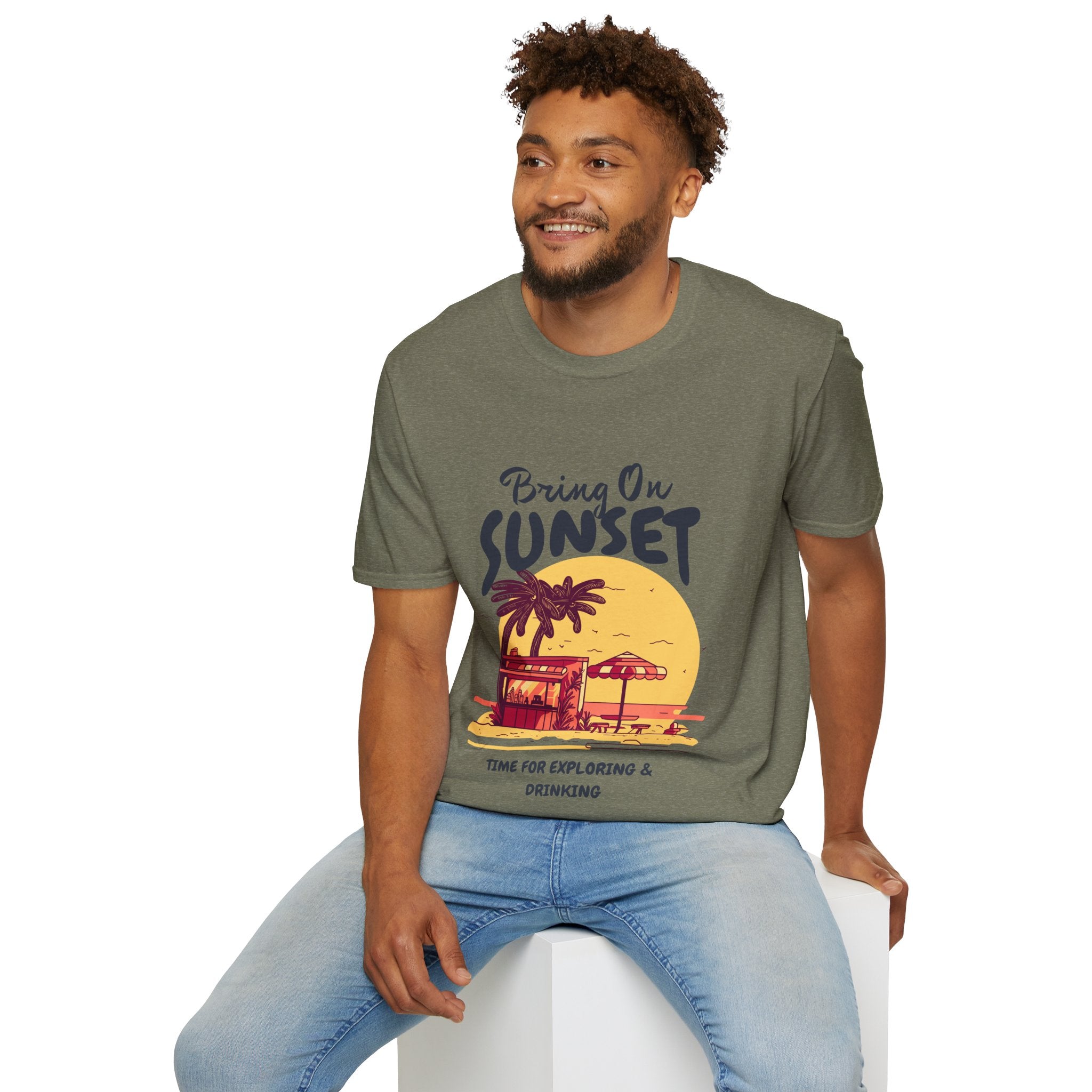 Bring On Sunset Unisex Softstyle T-Shirt