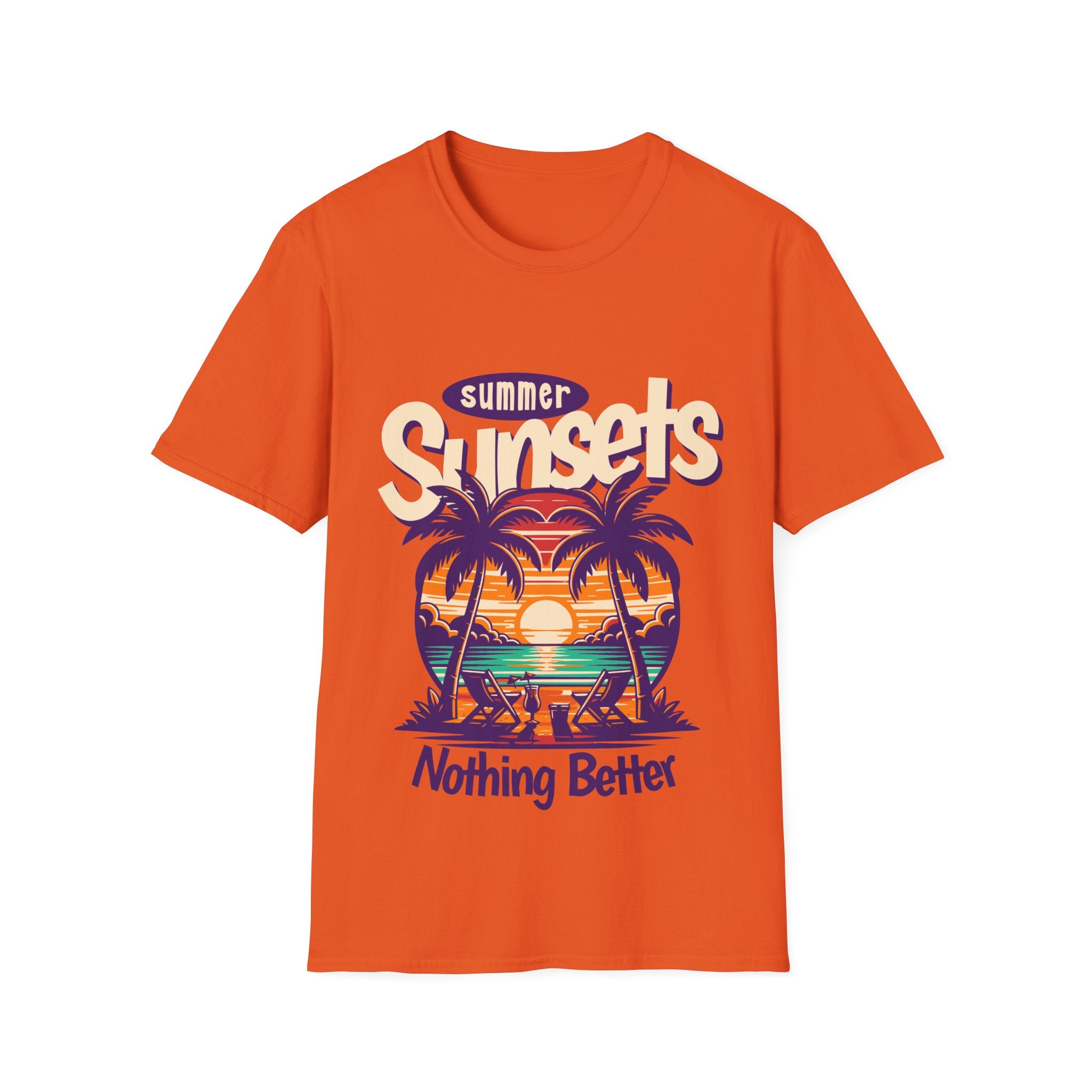 Summer Sunsets Unisex Softstyle T-Shirt
