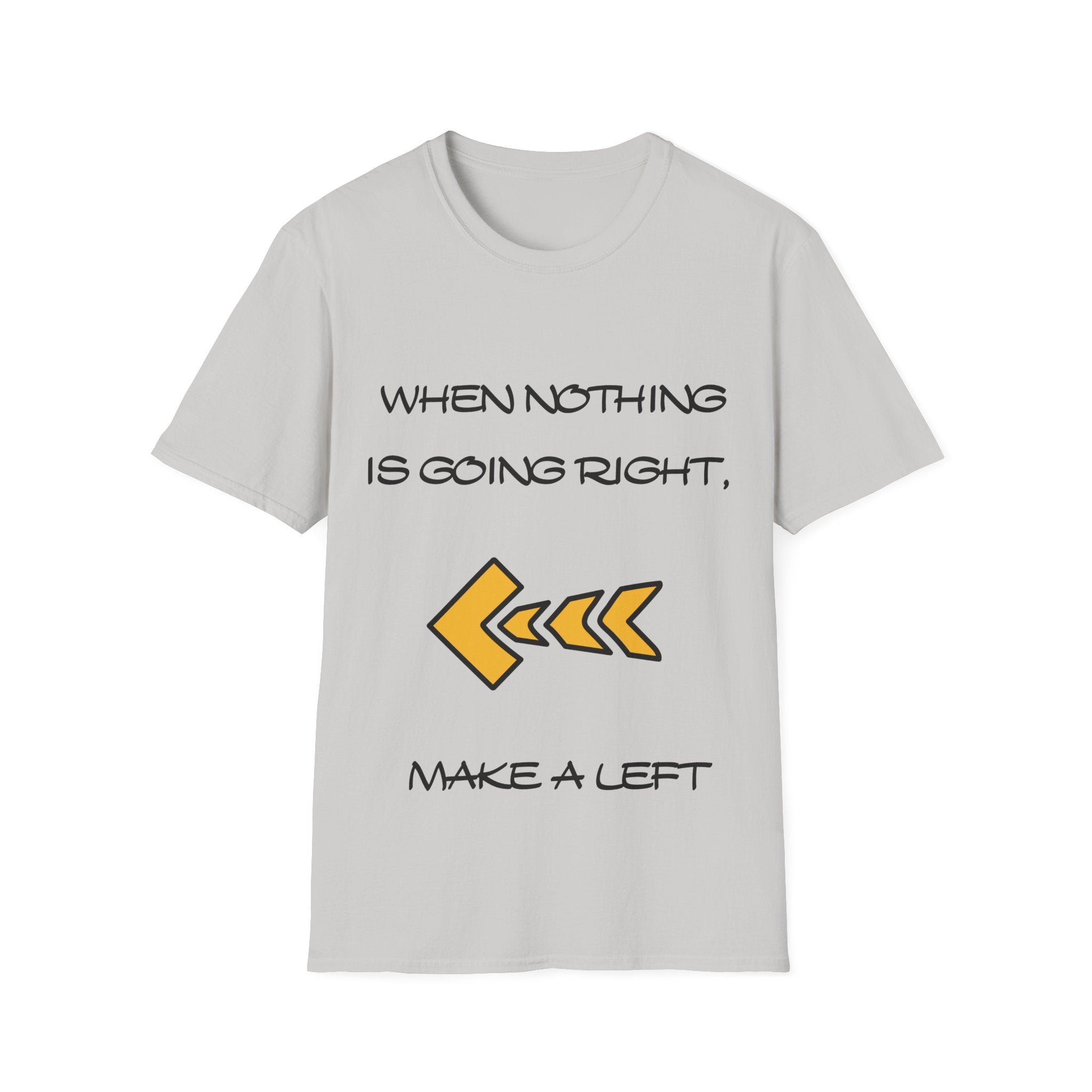 Make a Left Unisex Softstyle T-Shirt