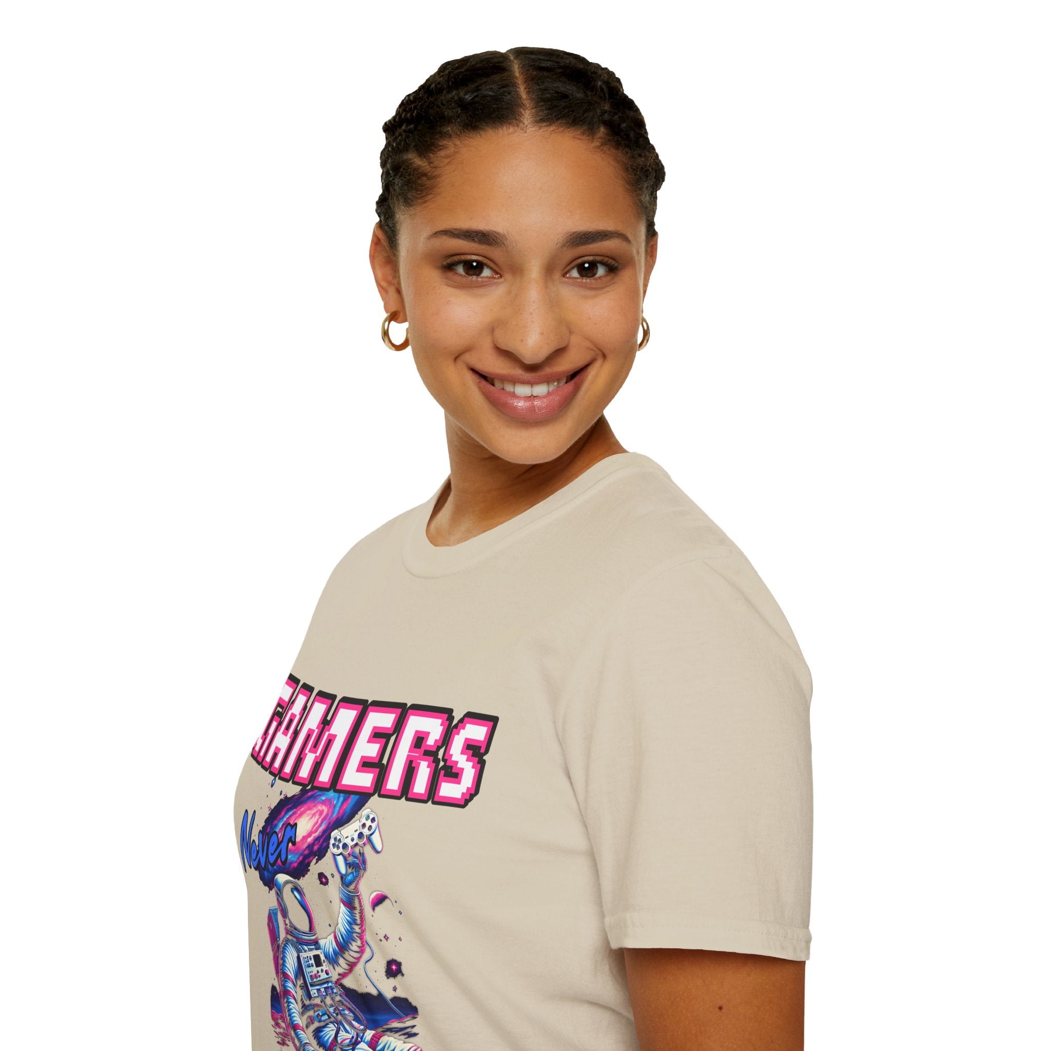 Gamers Never Sleep Unisex Softstyle T-Shirt