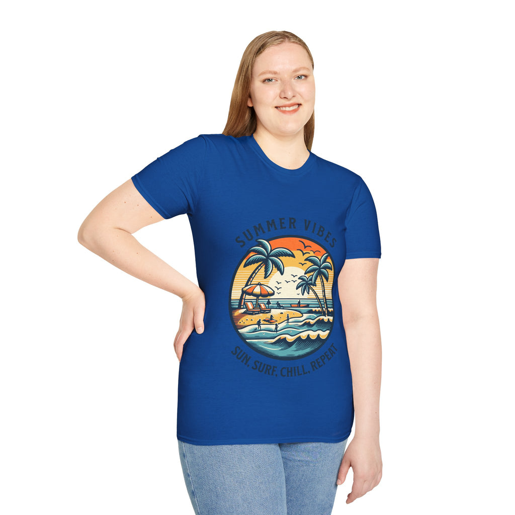 Summer Vibes Unisex Softstyle T-Shirt