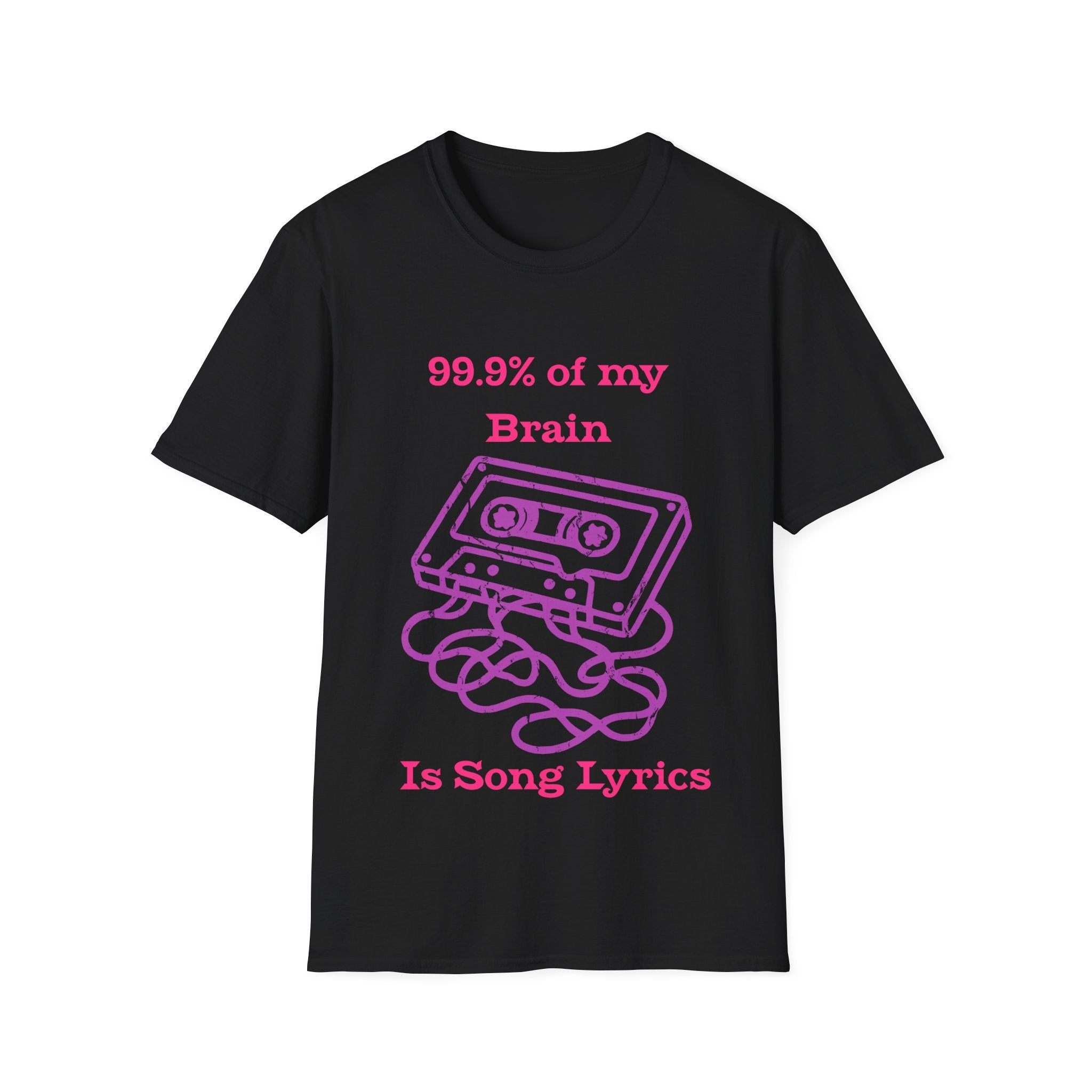 99.9% Lyrics Unisex Softstyle T-Shirt