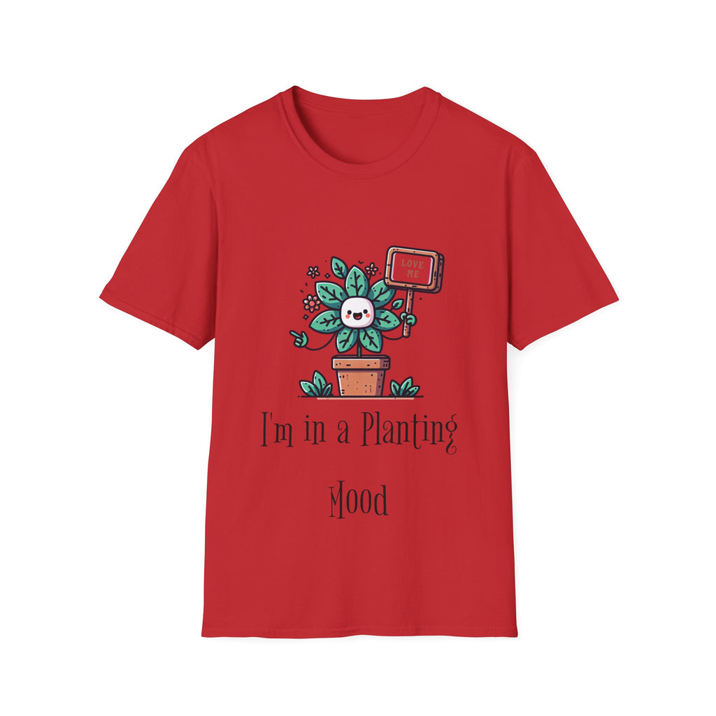 Planting Mood Unisex Softstyle T-Shirt