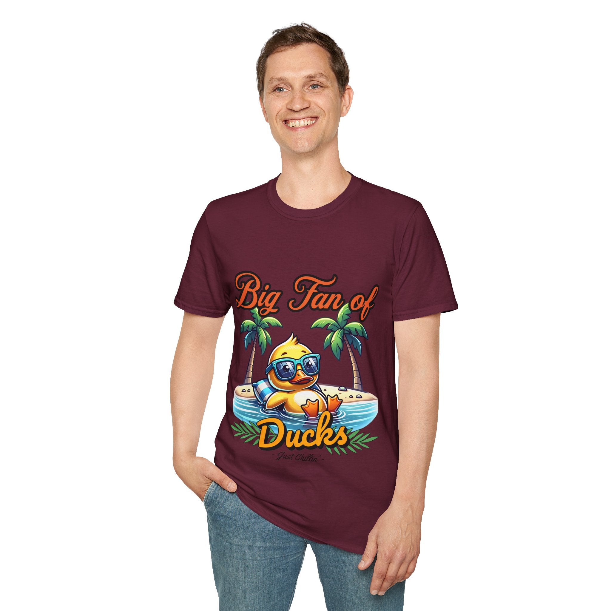 Duck Fan Unisex Softstyle T-Shirt