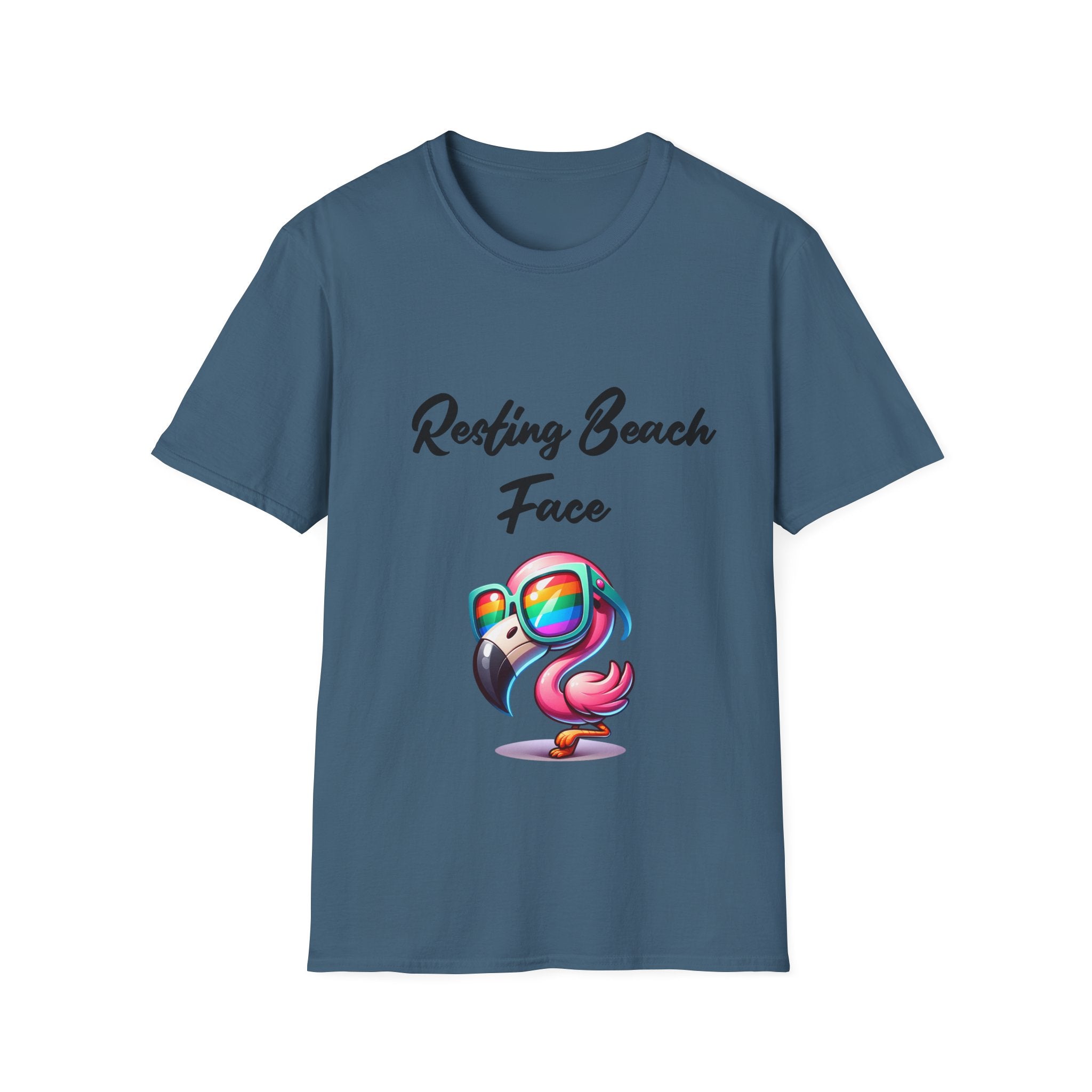 Beach Face Unisex Softstyle T-Shirt