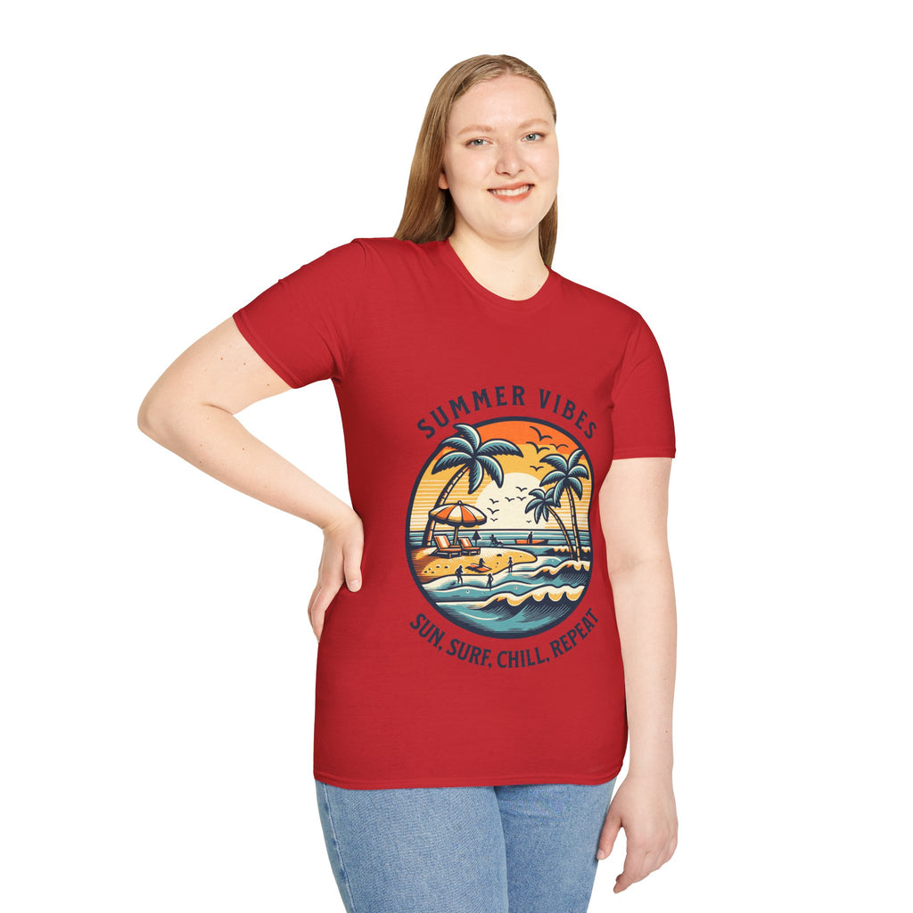 Summer Vibes Unisex Softstyle T-Shirt