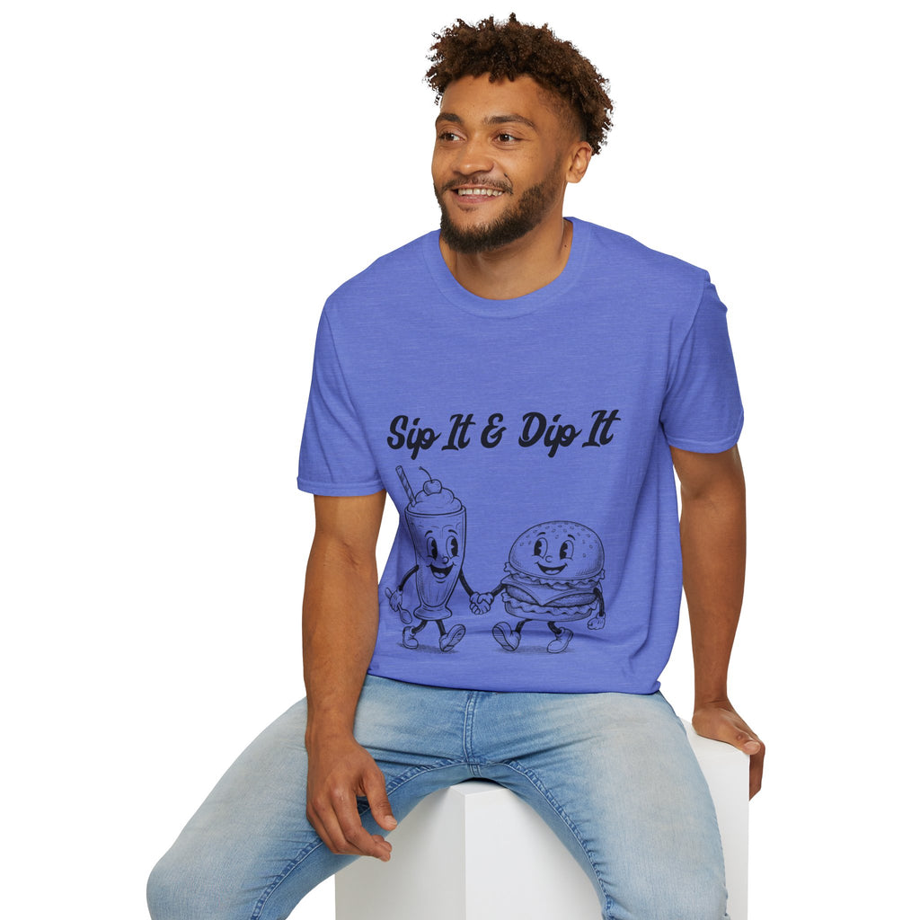 Sip it & Dip It Unisex Softstyle T-Shirt