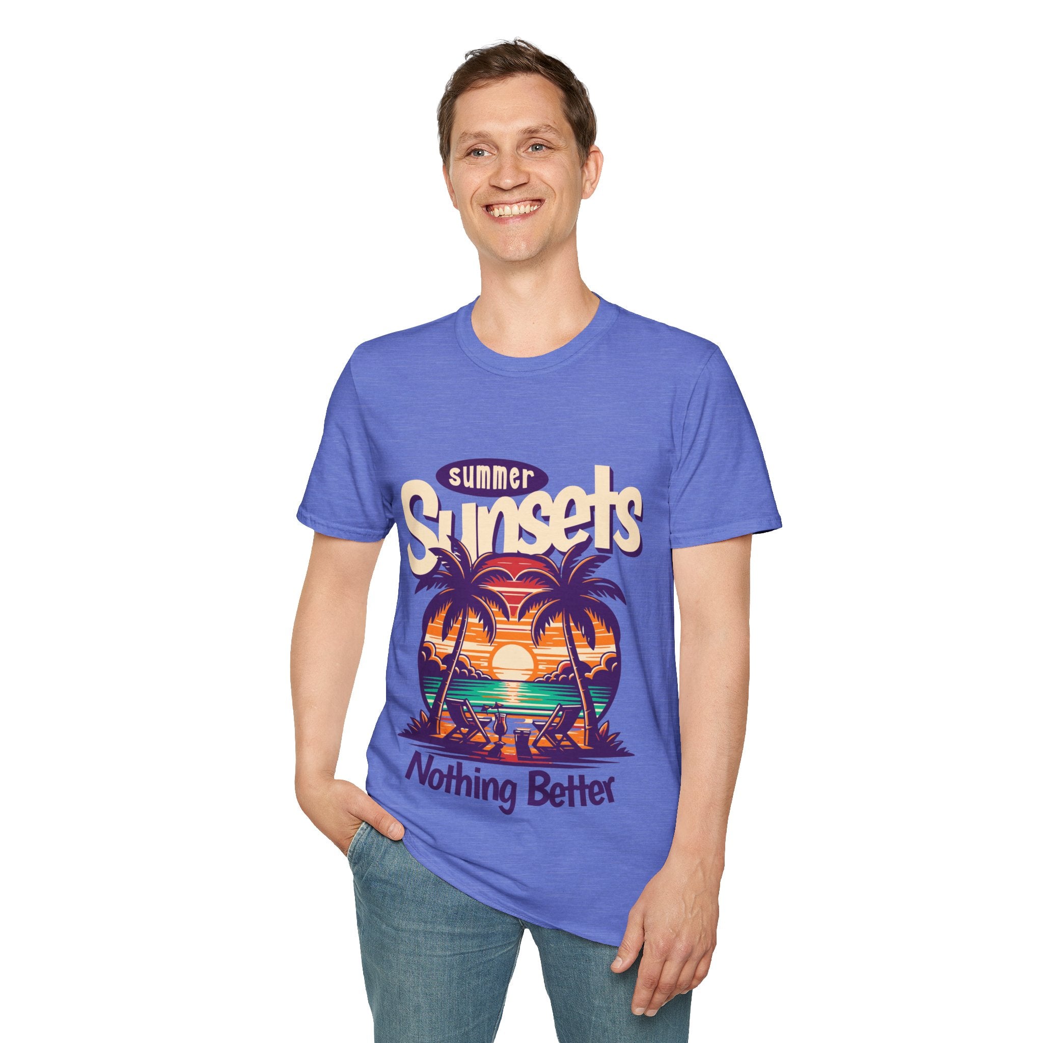 Summer Sunsets Unisex Softstyle T-Shirt