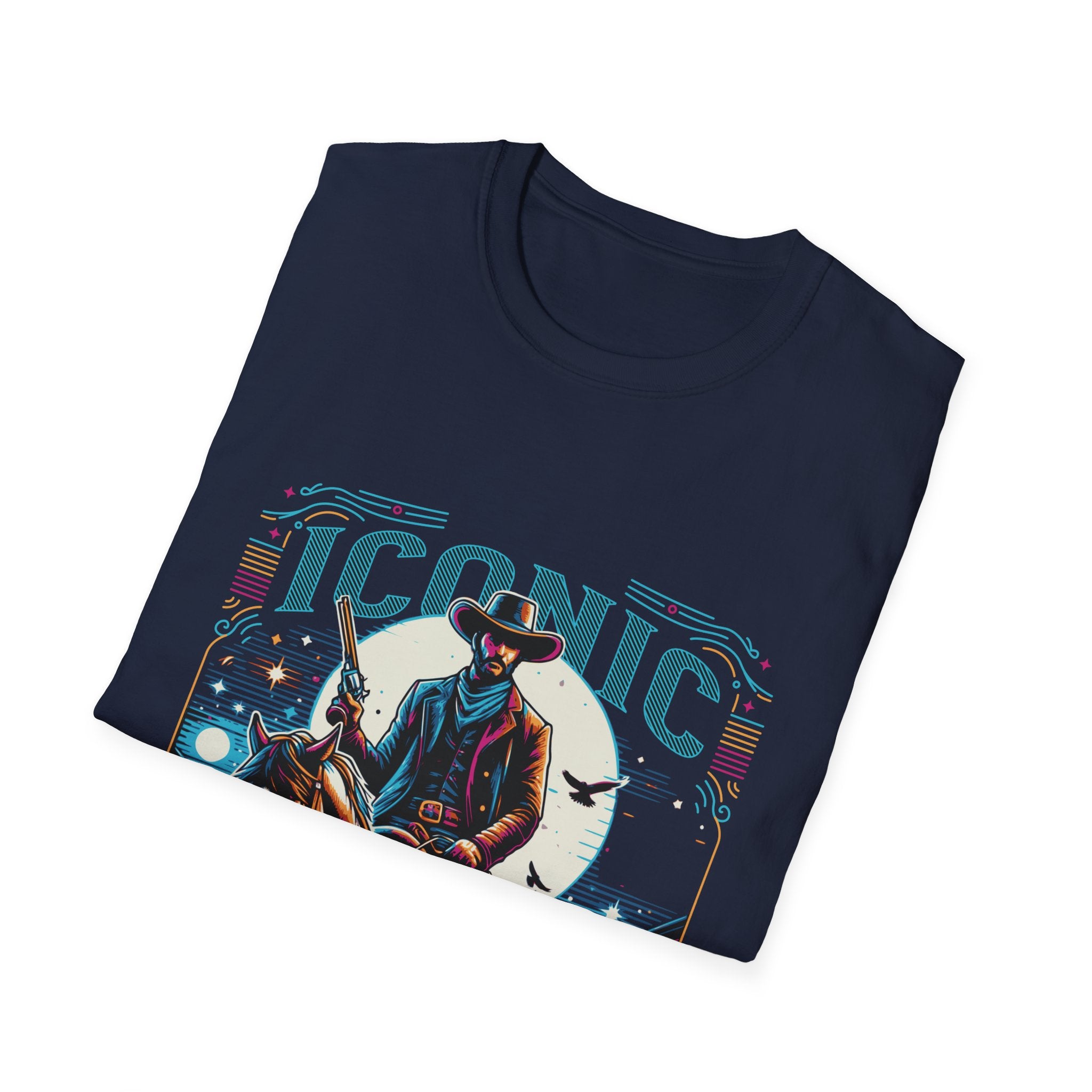 Iconic Cowboy Unisex Softstyle T-Shirt