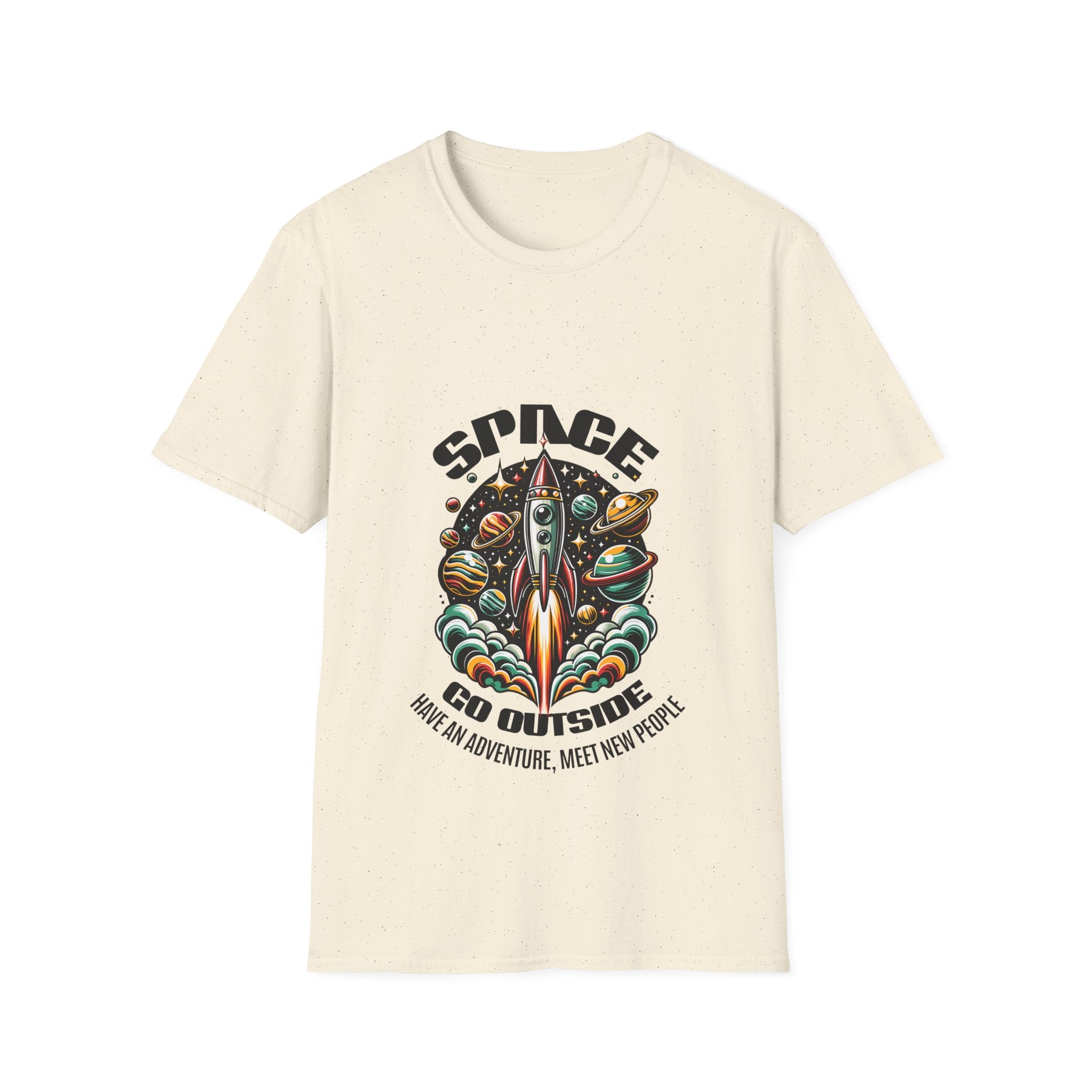 Space Unisex Softstyle T-Shirt