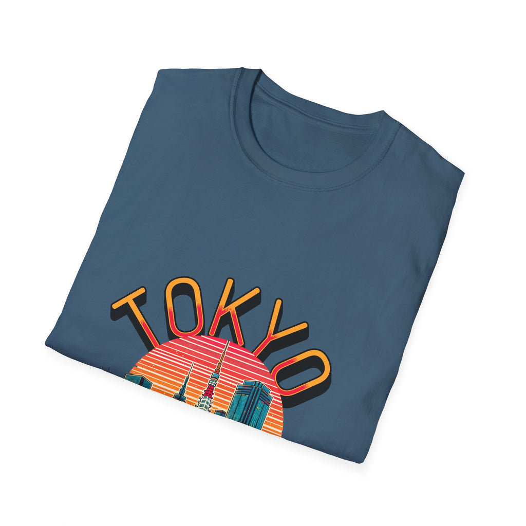 Toyko Old Meets New Unisex Softstyle T-Shirt