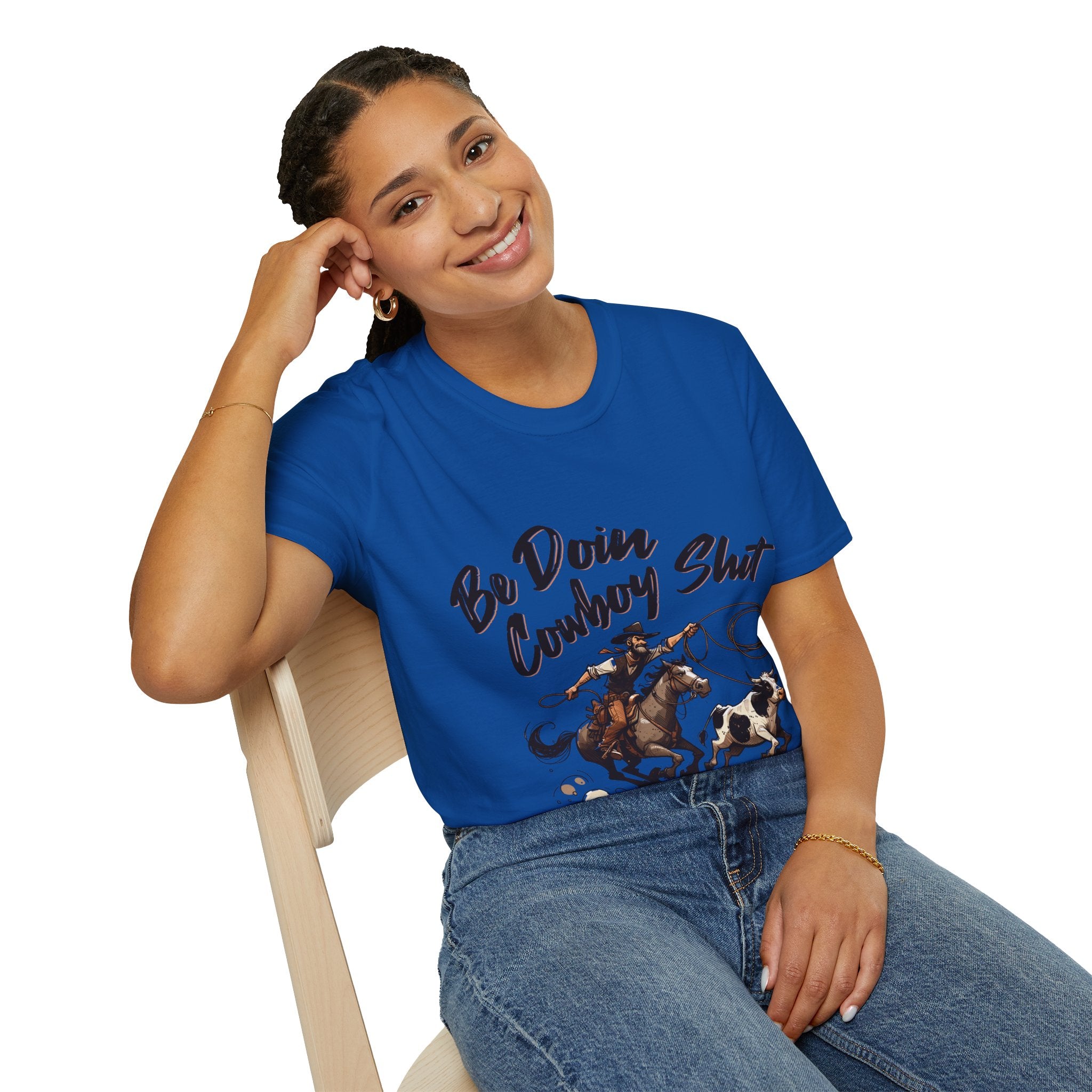 Cowboy Shit Unisex Softstyle T-Shirt