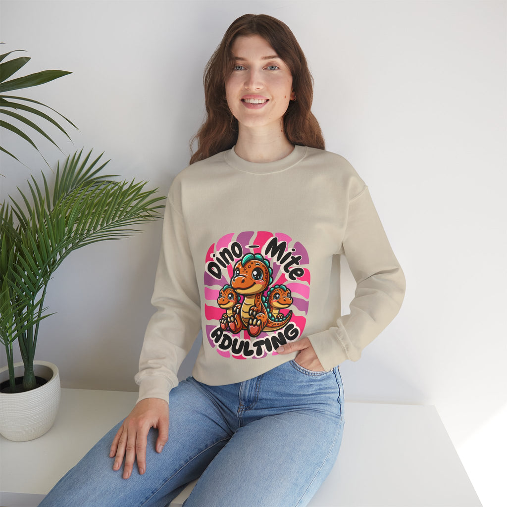 Dino-Mite Unisex Heavy Blend™ Crewneck Sweatshirt