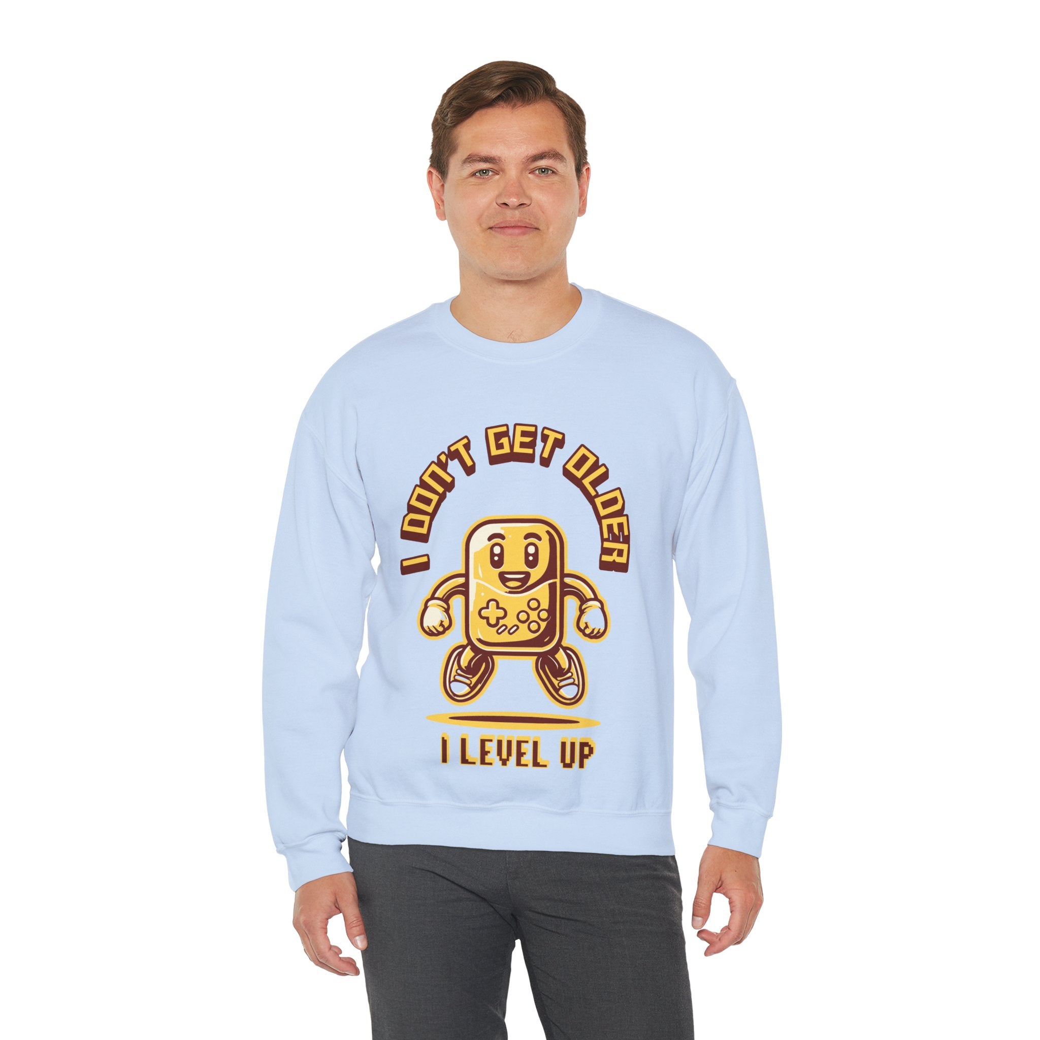I Level Up Unisex Heavy Blend™ Crewneck Sweatshirt